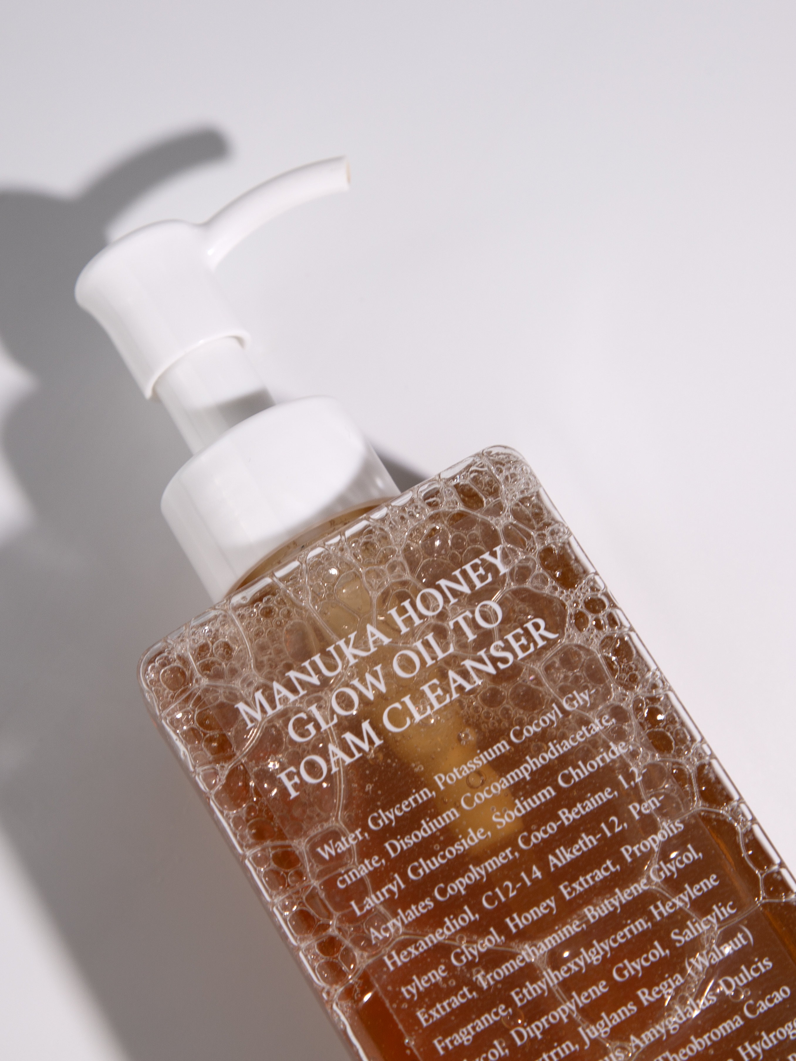 Steambase Manuka Honey Glow Oil To Foam Cleanser Гидрофильное масло с мёдом манука, 215 мл купить в интернет-магазине Skin-Mag