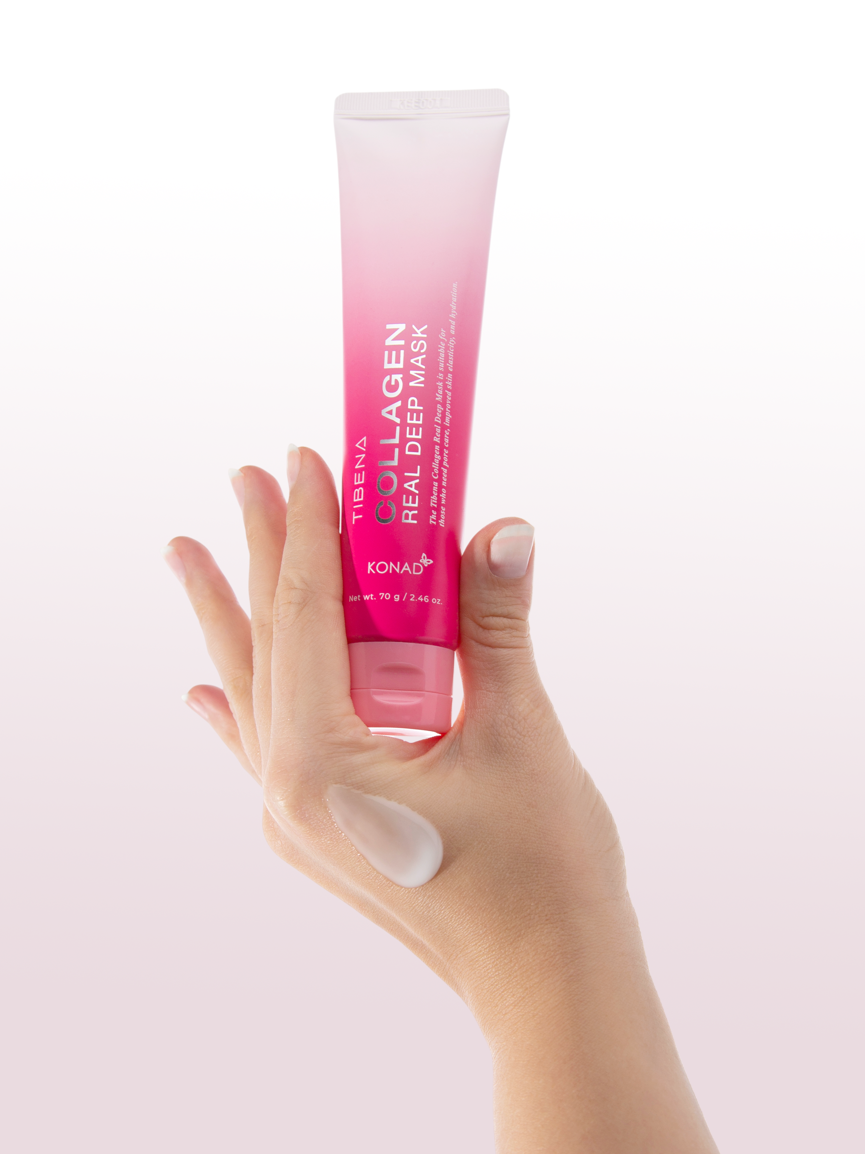 Konad Tibena Collagen Real Deep Mask Маска пленка для лица коллагеновая, 70 г купить в интернет-магазине Skin-Mag