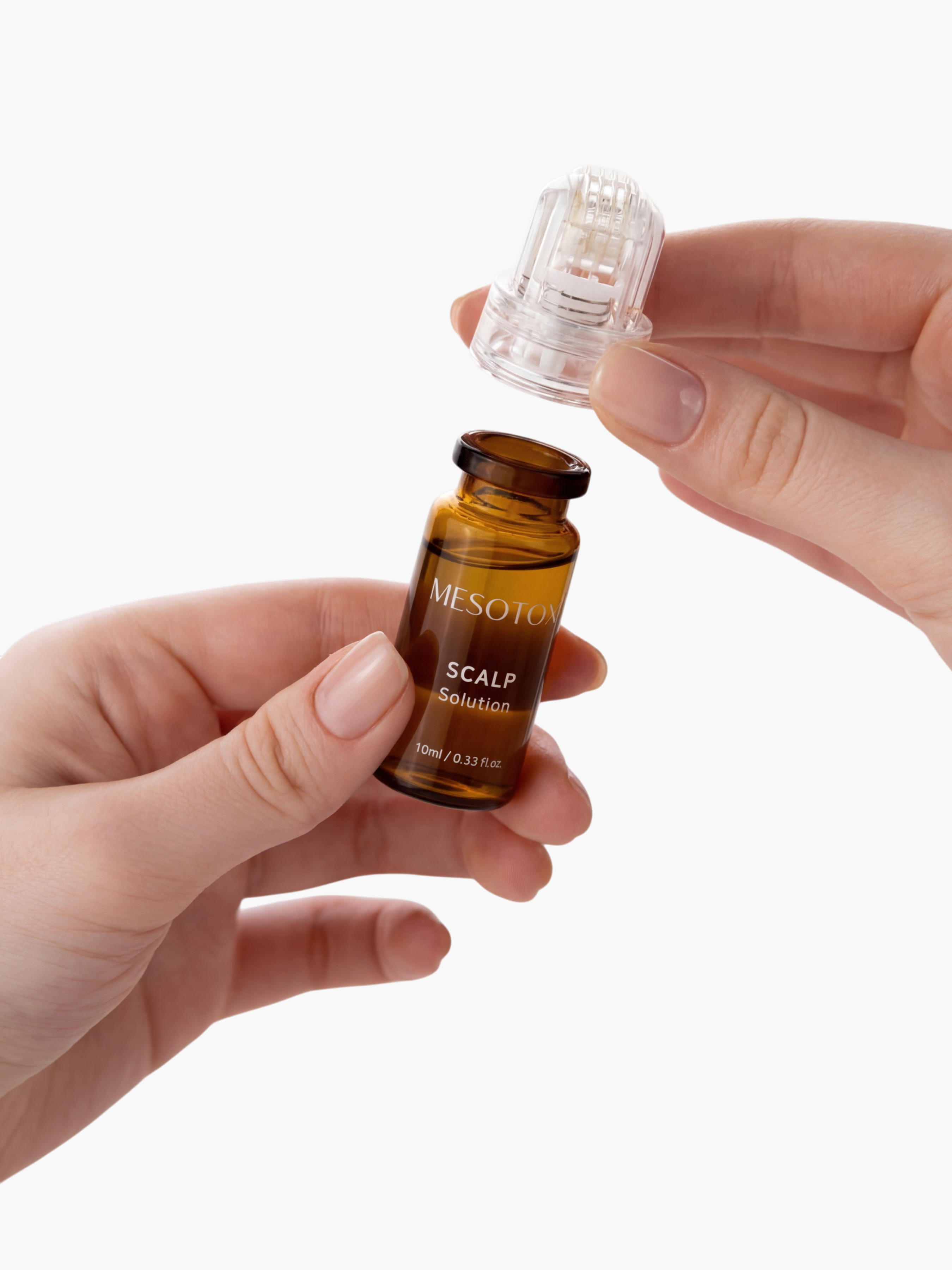 Набор средств ухода №043 Сыворотка для активации роста волос 10 мл и насадка мезороллер 64 иглы купить в интернет-магазине Skin-Mag