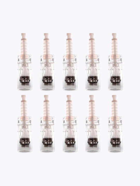 Dr.pen Картридж для Дермапен / на 42 иглы для Dr pen / насадка для аппарата для фракционной мезотерапии / дермапен My-M / А1 / N2 / M5 / А6 / М7 / E30 / белый байонет , 10 шт. купить в интернет-магазине Skin-Mag