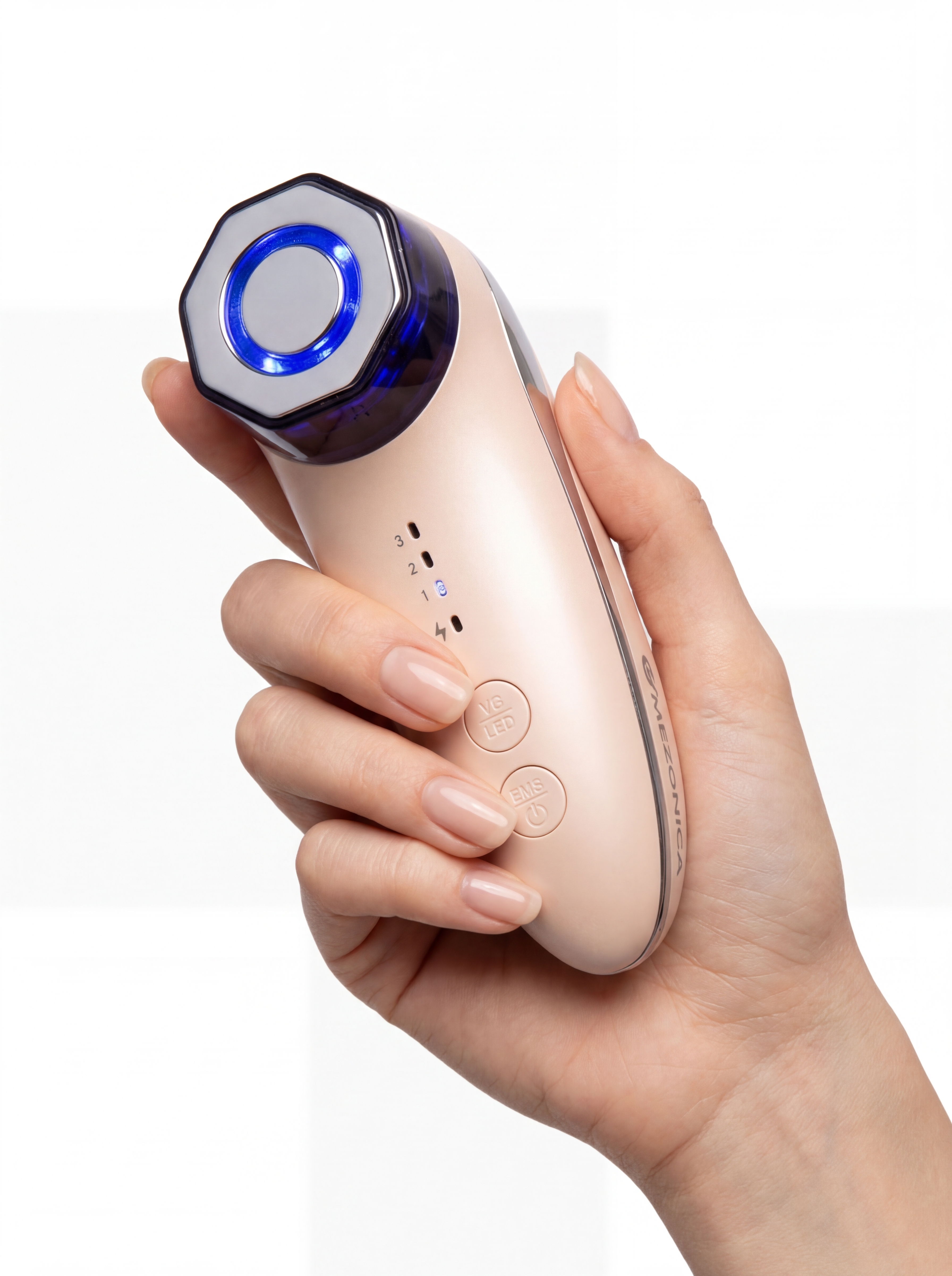 Mezonica Multifunctional Beauty Device KKS-265 Аппарат массажер с EMS и LED функциями для лица и тела купить в интернет-магазине Skin-Mag