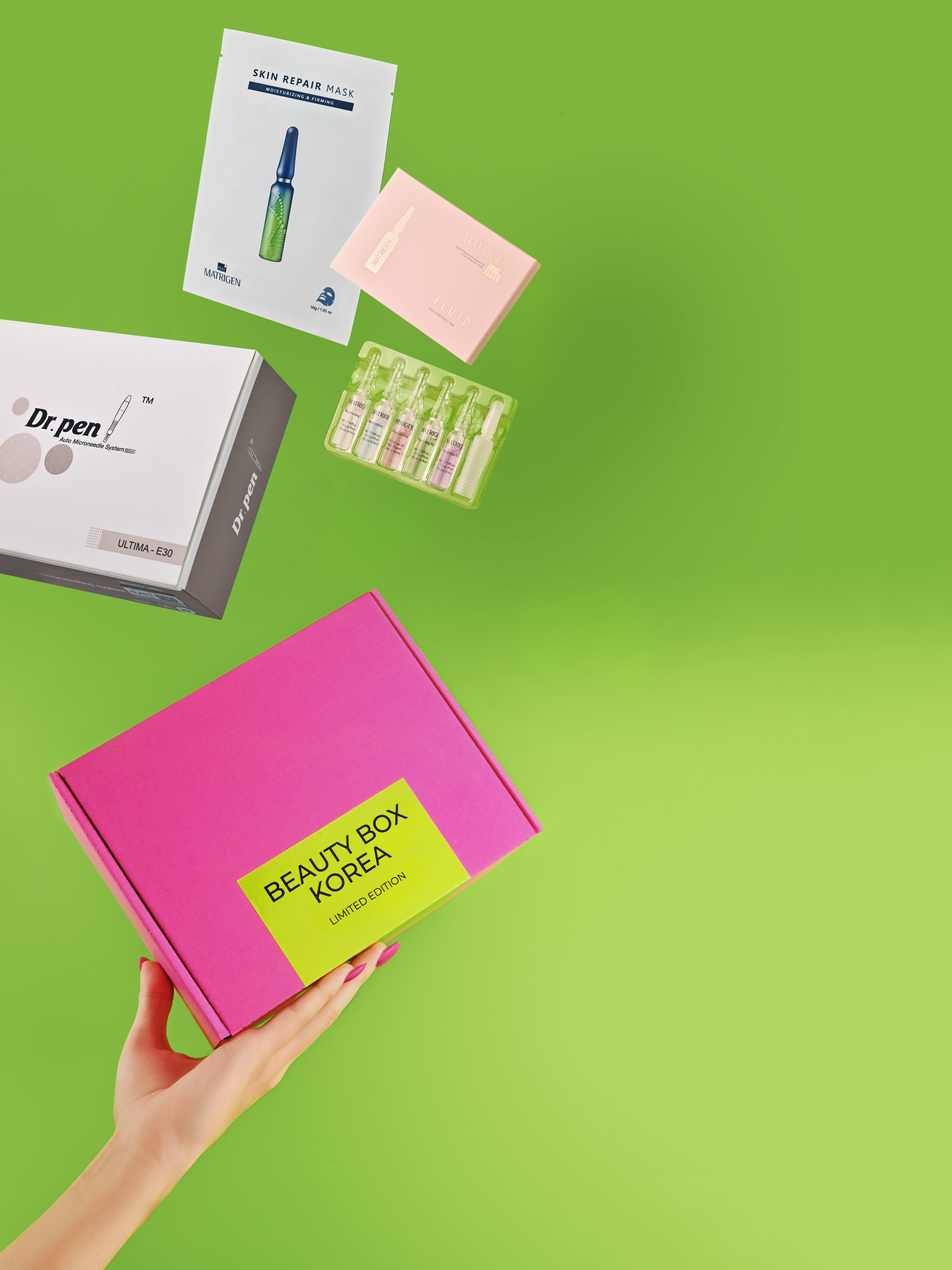 Dr.pen Стартовый набор (Дермапен E30 + доп 2 шт картридж белый байонет + сыворотка флюид 5 видов по 2 мл + маска тканевая 1 шт.) купить в интернет-магазине Skin-Mag