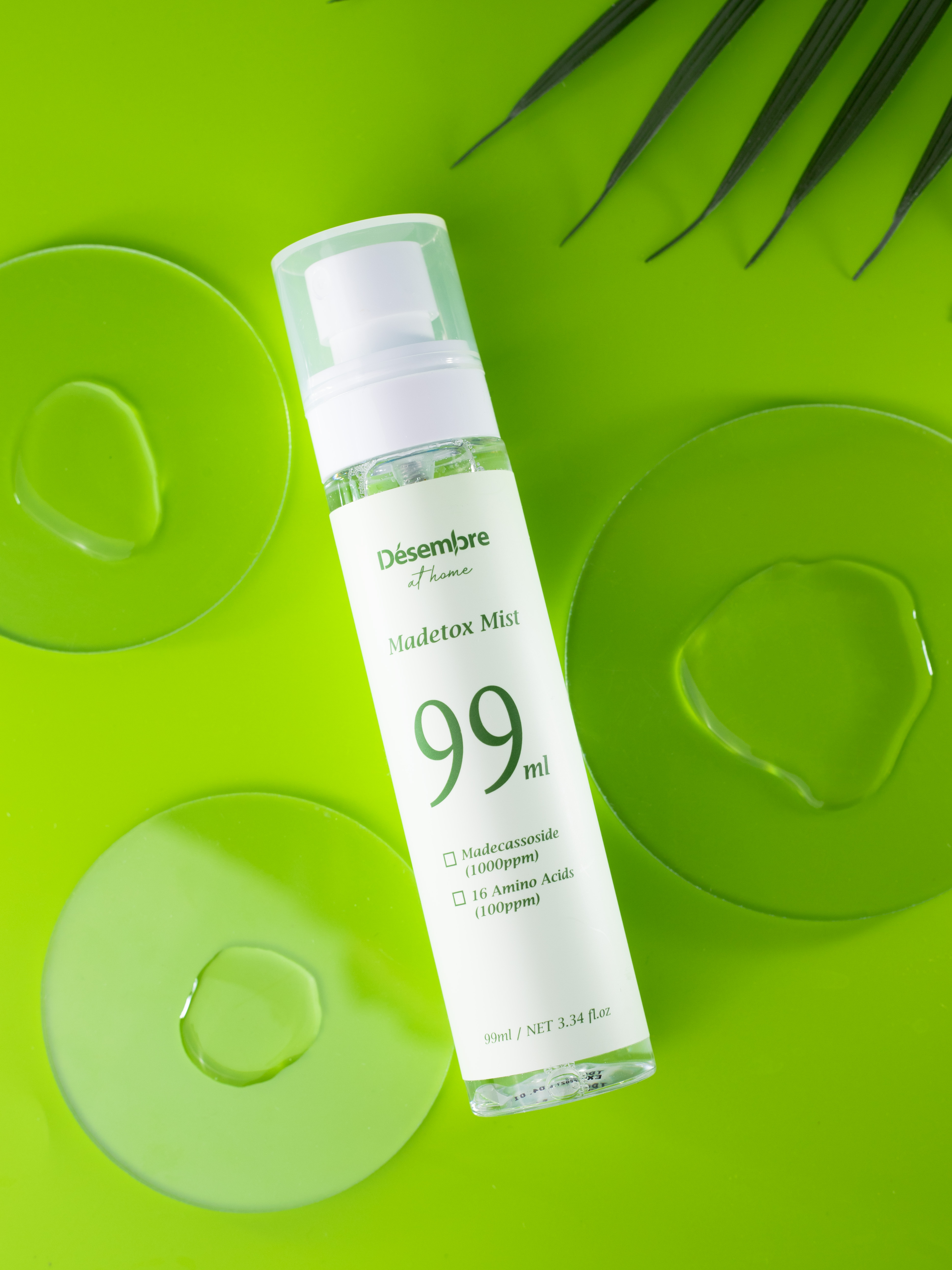 Desembre AT Home Madetox Mist Мист для лица увлажняющий, 99 мл купить в интернет-магазине Skin-Mag