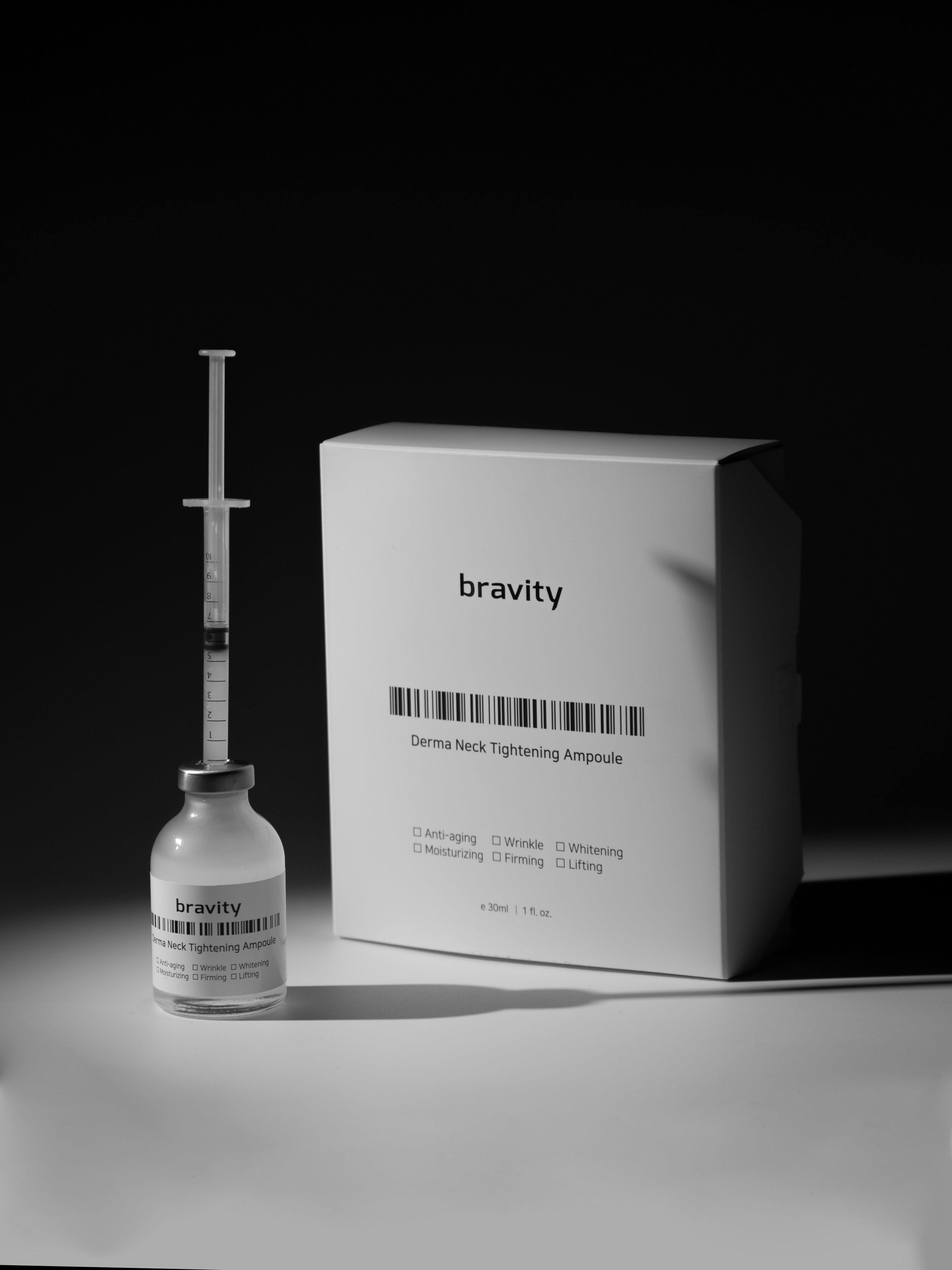 Bravity Derma Tightening Neck Ampoule Сыворотка для шеи и декольте, 30 мл купить в интернет-магазине Skin-Mag