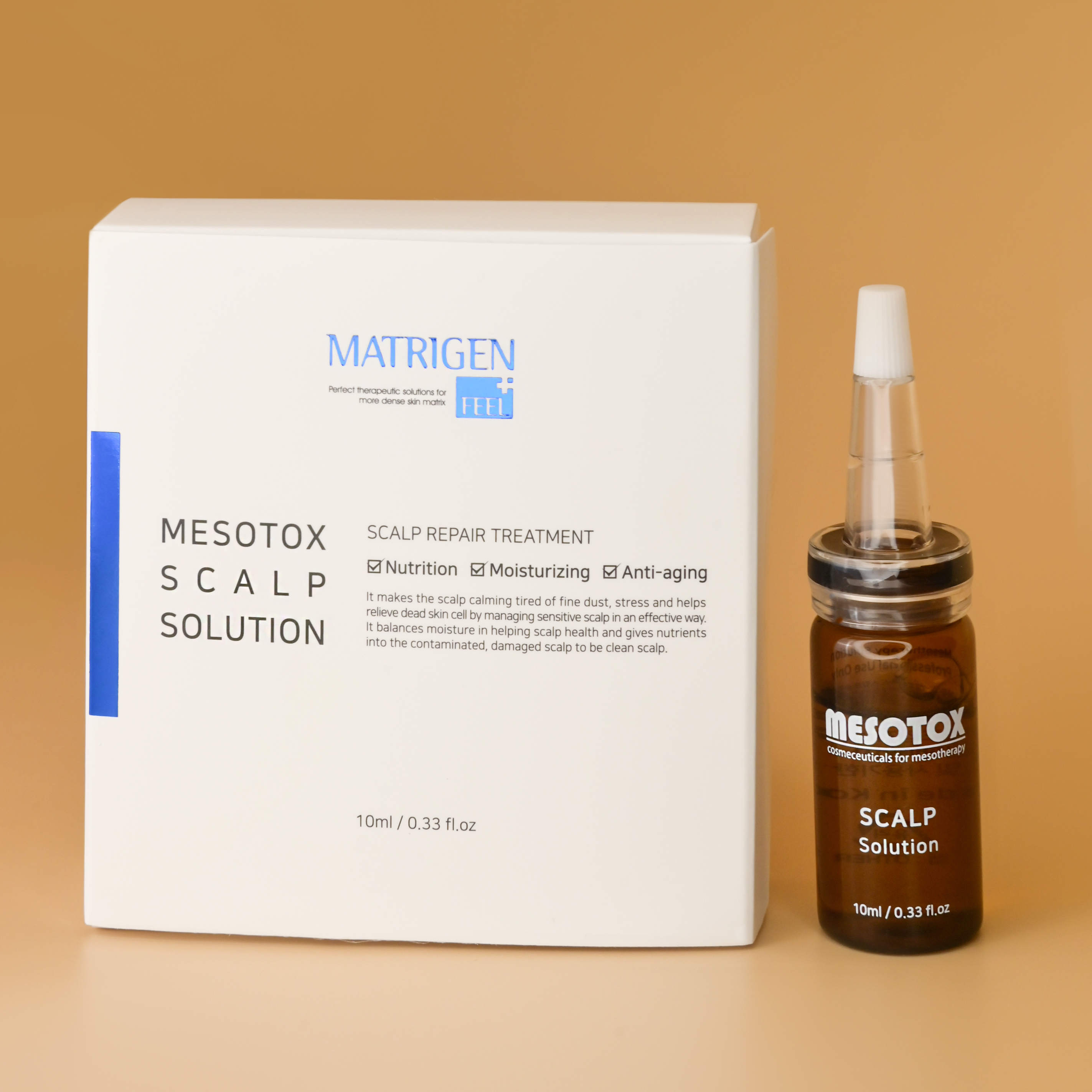 Matrigen Mesotox Scalp Solution Сыворотка - уход против выпадения волос, 1 ампула х 10 мл. купить в интернет-магазине Skin-Mag