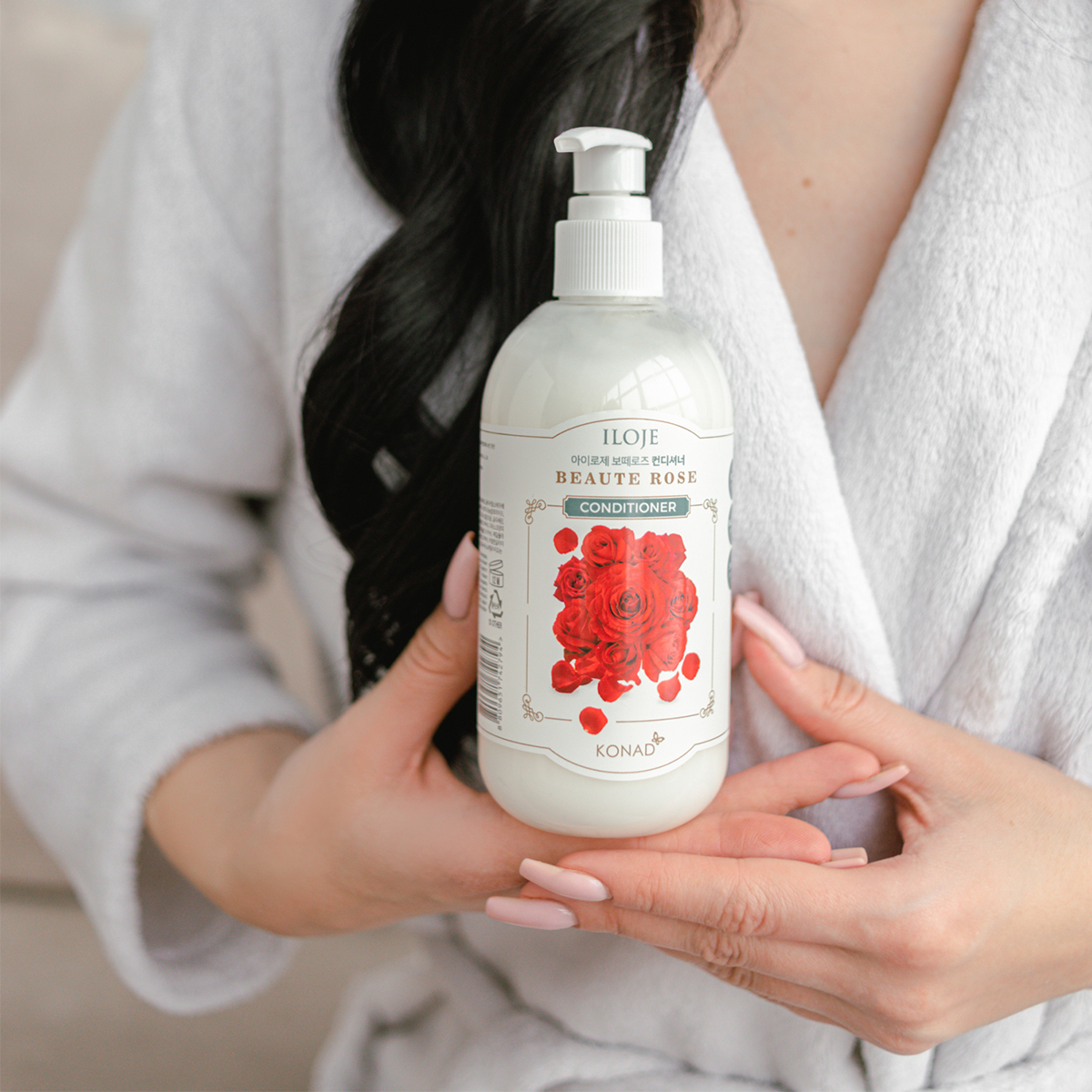 Konad ILOJE BEAUTE ROSE CONDITIONER 300 ml купить в интернет-магазине Skin-Mag