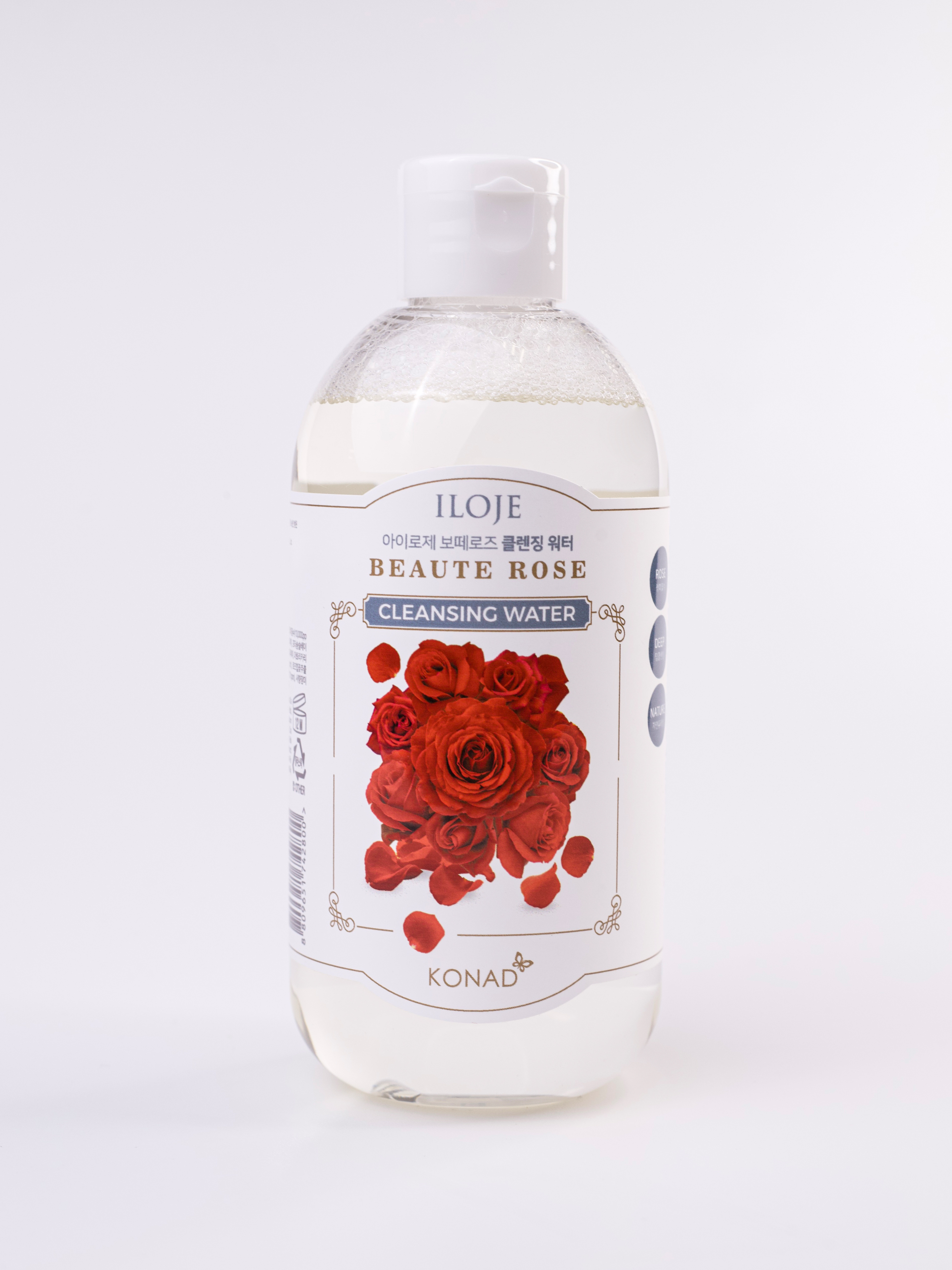 Konad Iloje Beaute Rose Water Мицеллярная вода с дамасской розой, 300 мл купить в интернет-магазине Skin-Mag