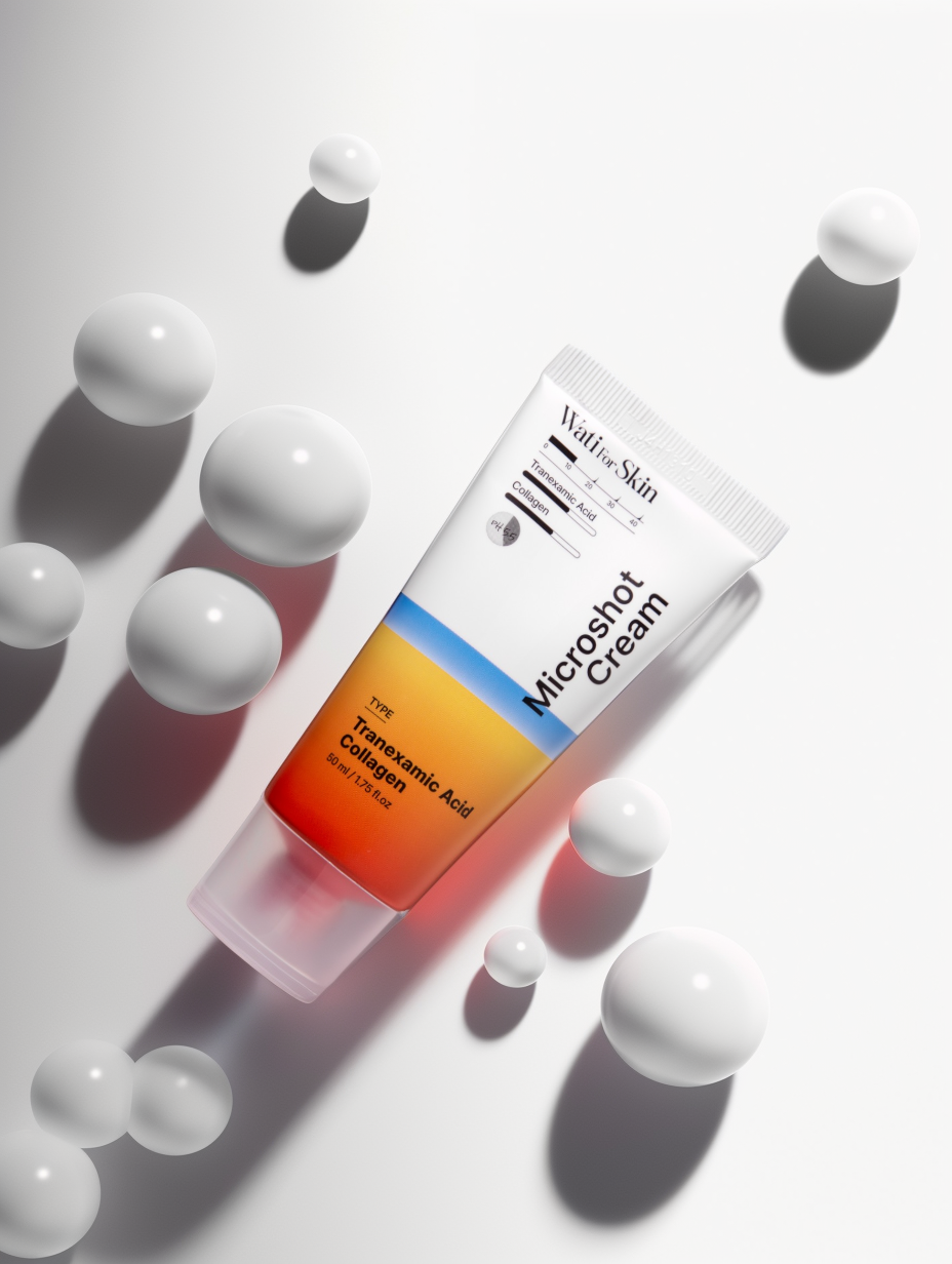 Wati For Skin Tranexamic Acid Collagen Microshot Cream Крем для лица с микроиглами транексамовая кислота и коллаген, 50 мл купить в интернет-магазине Skin-Mag