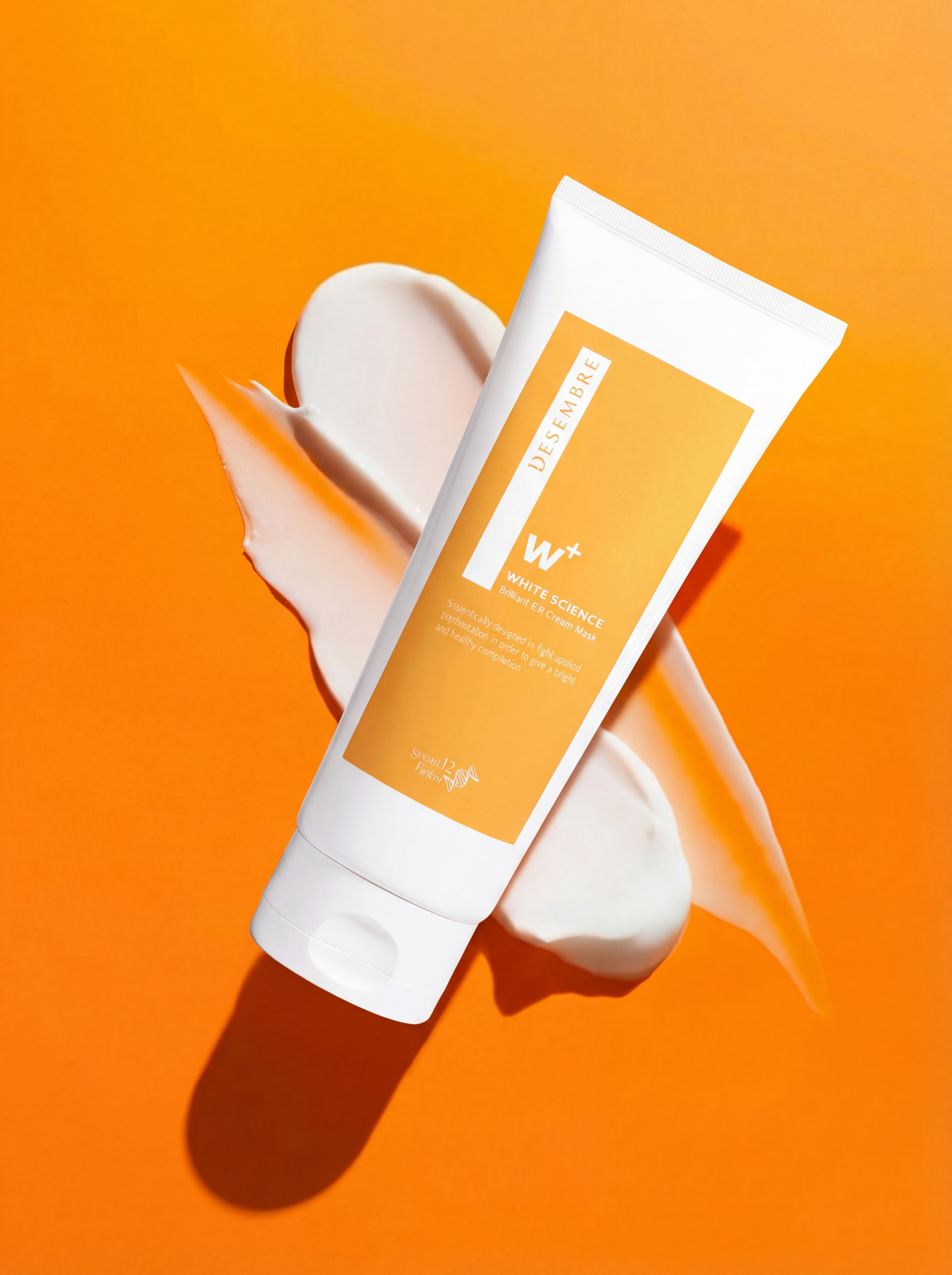Desembre White Science Brilliant E.R Cream Mask Отбеливающая кремовая маска для лица, 200 г купить в интернет-магазине Skin-Mag