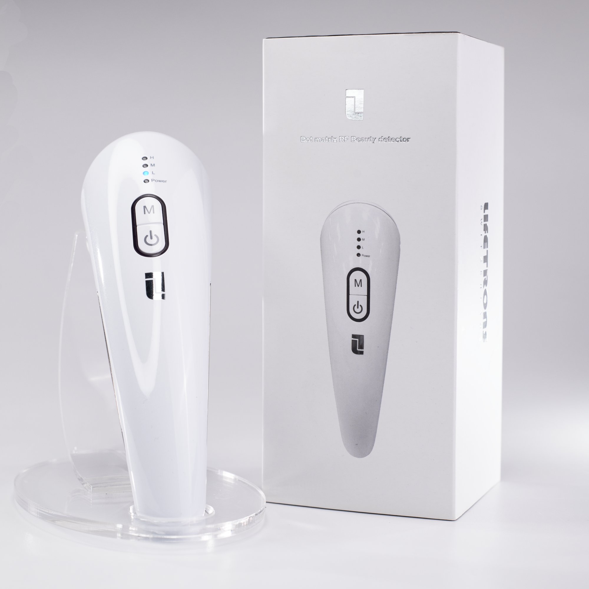Lifetrons Dot Matrix RF Beauty Detector RF-800 Точечный матричный радиочастотный RF массажер купить в интернет-магазине Skinmag