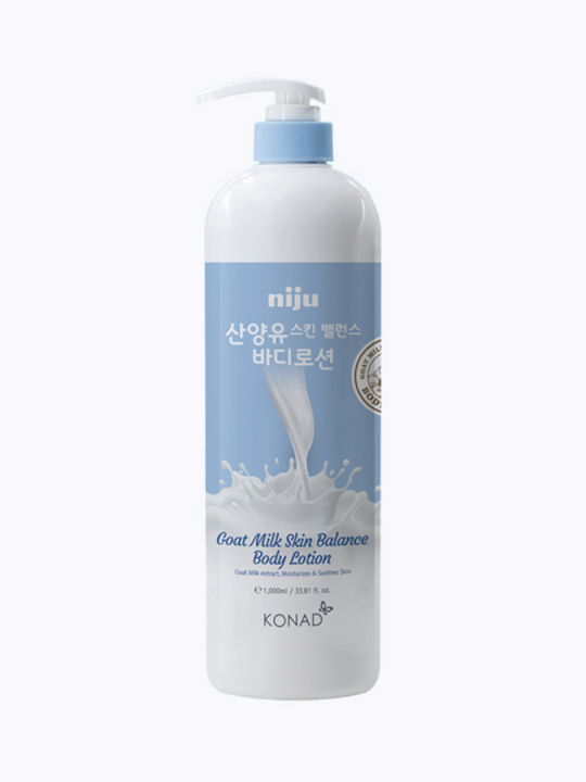 Konad Niju Goat Milk Skin Balance Body Lotion Лосьон для тела с козьим молоком, 1000 мл