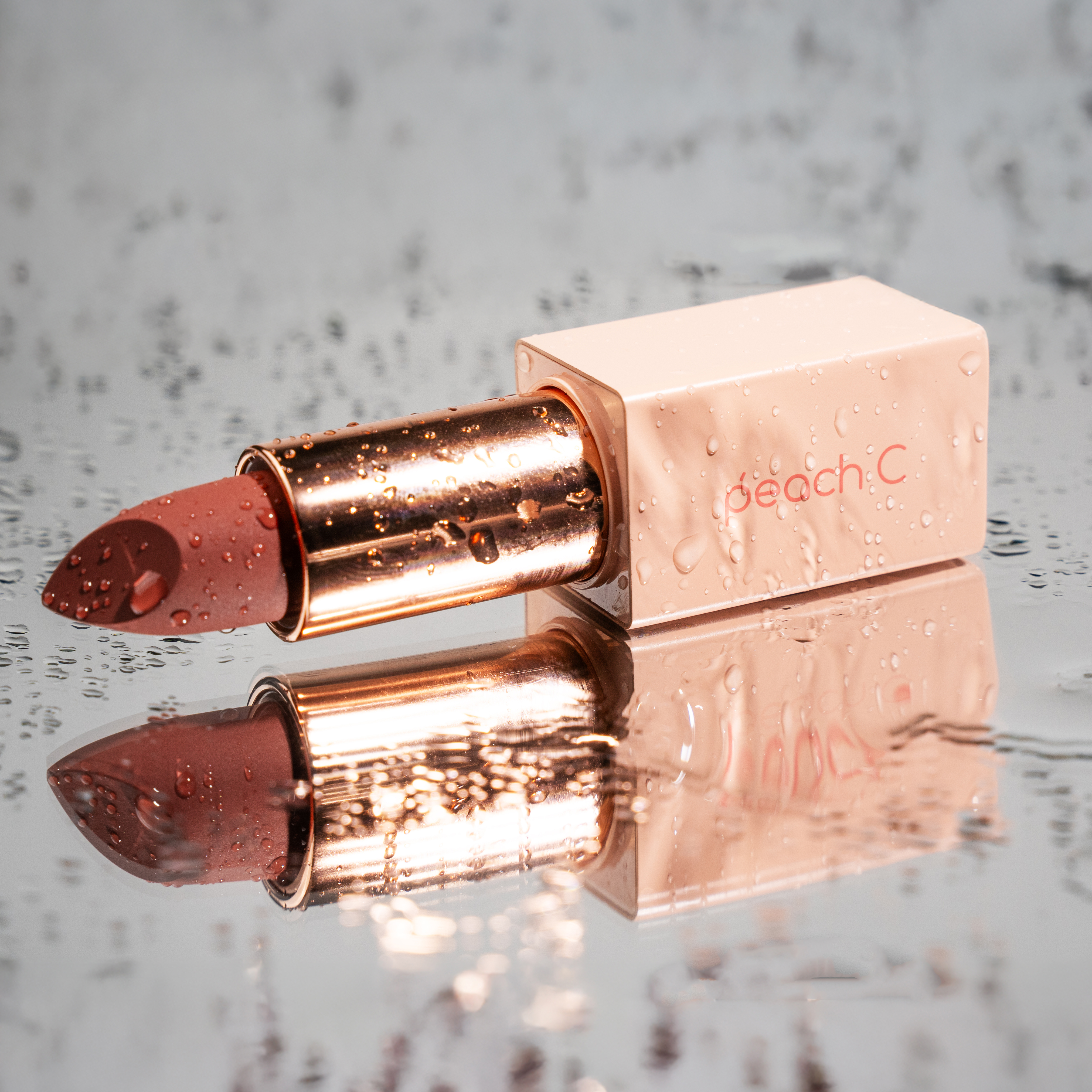 PEACH C Easy Matte Lipstick 07 Cinnamon Brick Помада для губ матовая с магнитным футляром, оттенок 07 купить в интернет-магазине Skin-Mag
