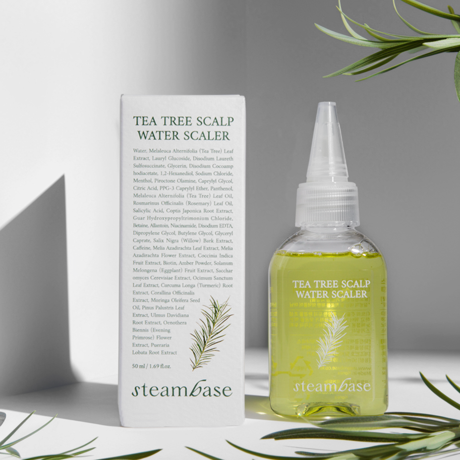 STEAMBASE TEA TREE SCALP WATER SCALER 250ml Пилинг для кожи головы с экстрактом чайного дерева, 50 мл купить в интернет-магазине Skin-Mag