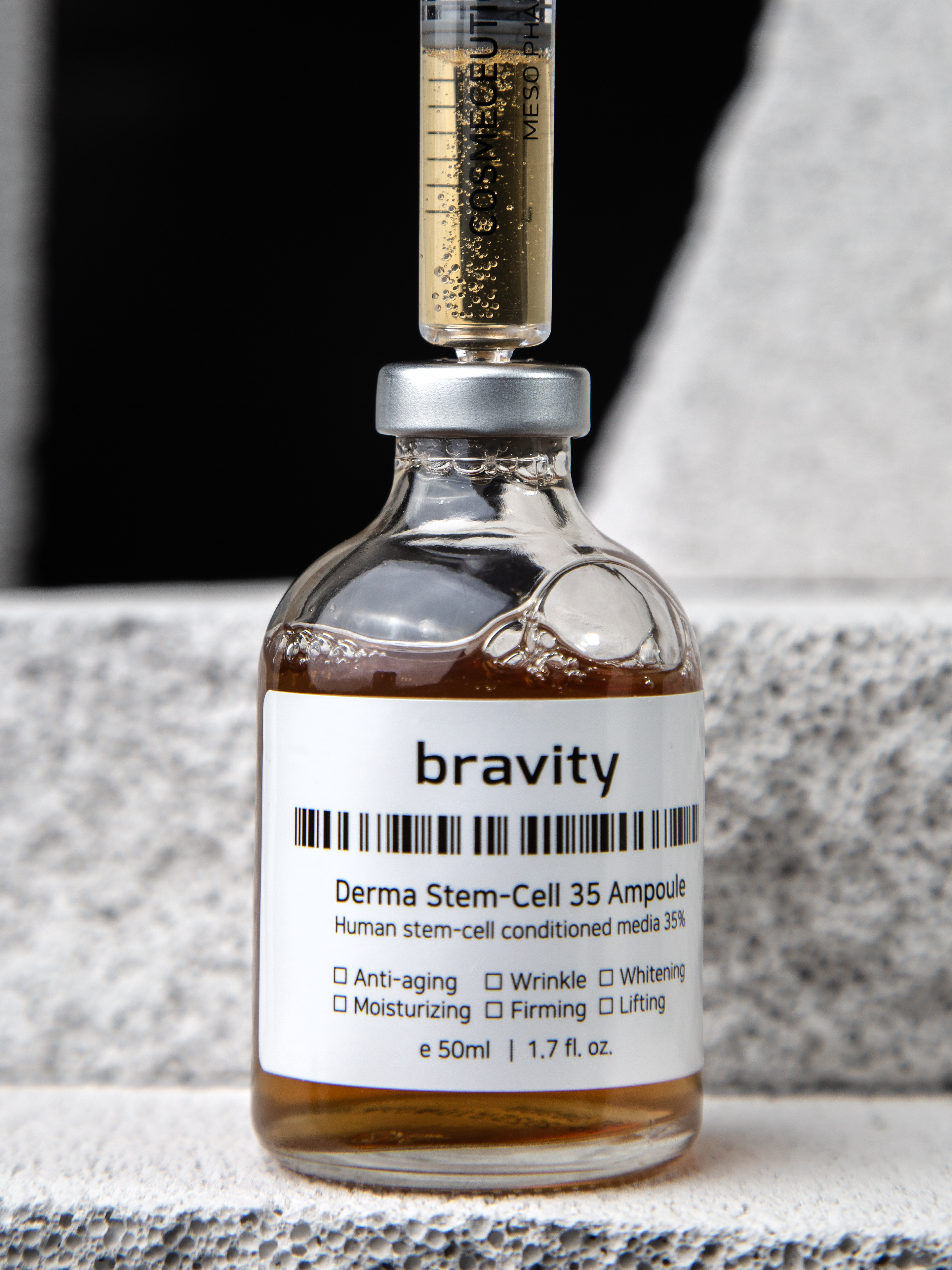 Bravity Derma Stem-Cell 35 program Сыворотка для лица интенсивно омолаживающая, 50 мл и 0,3 г х 10 шт купить в интернет-магазине Skin-Mag