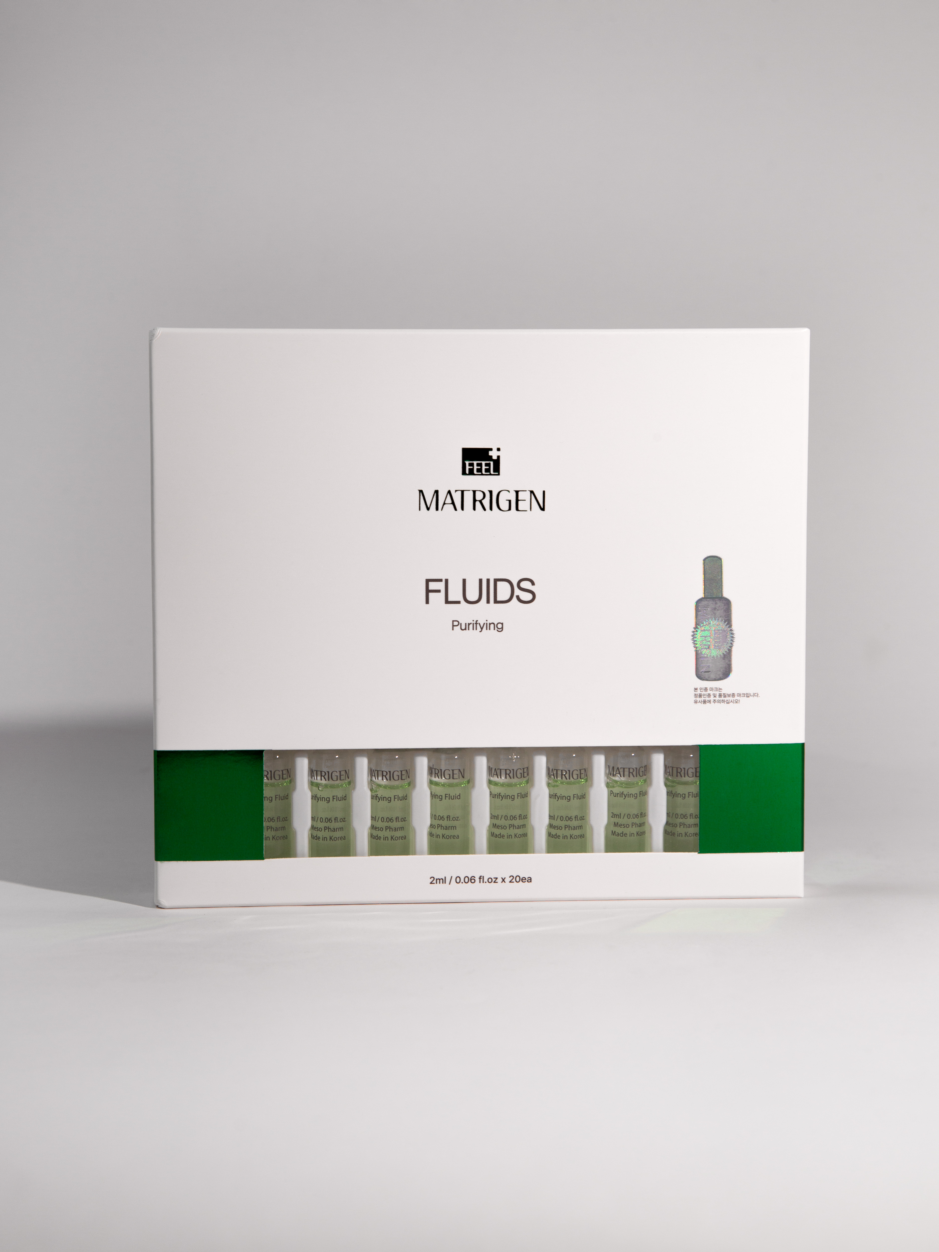 Matrigen Purifying Fluids Cыворотка - флюид для проблемной кожи от прыщей, 2 мл х 20 шт купить в интернет-магазине Skin-Mag