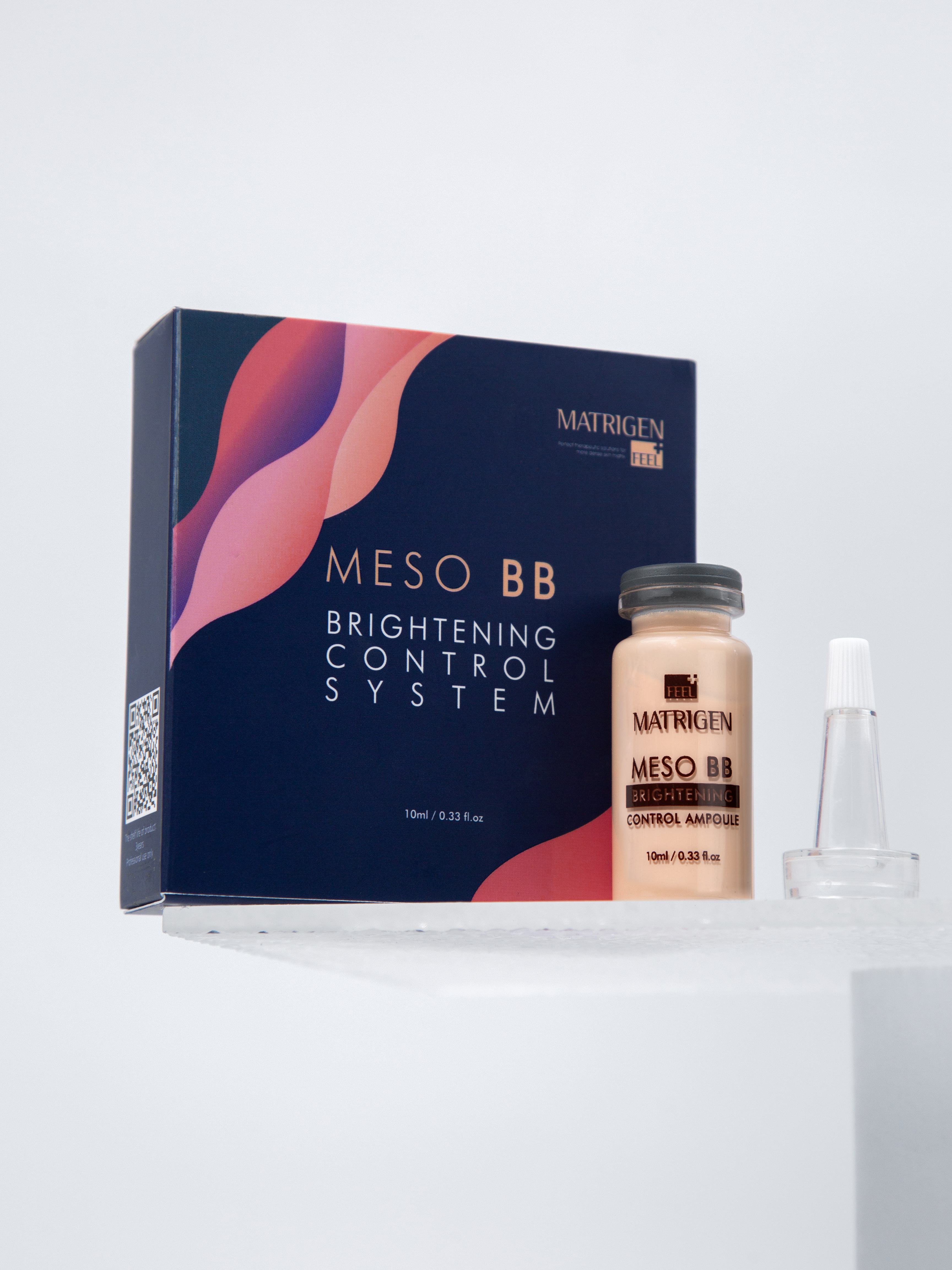 Matrigen Meso BB Brightening Control System Ampoule Сыворотка для лица BB Glow тонирующая, 10 мл х 2 шт купить в интернет-магазине Skin-Mag