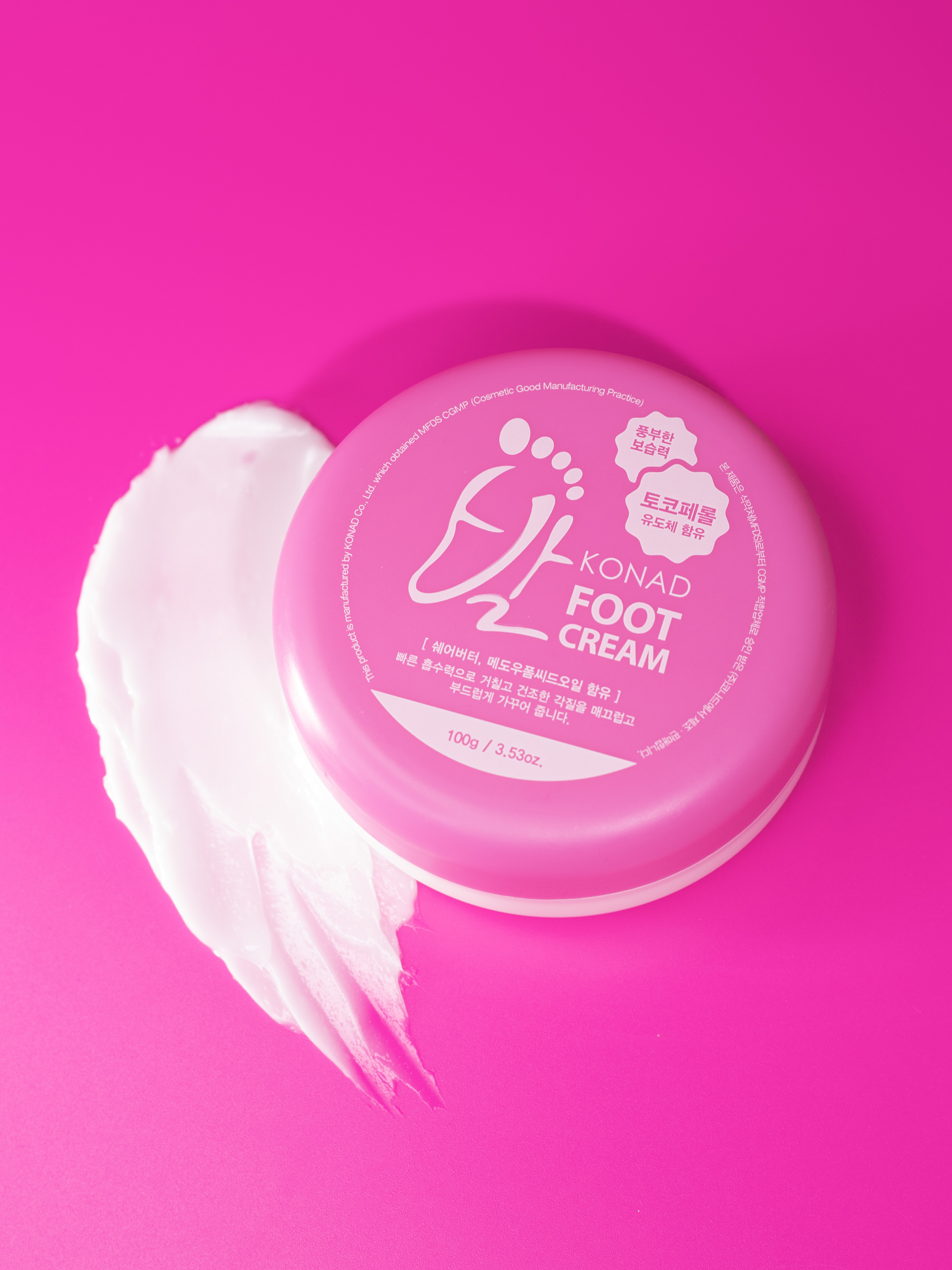 Konad Foot Cream Крем для ног и пяток против трещин и сухости, с муцином улитки 45 %, 100 г купить в интернет-магазине Skin-Mag
