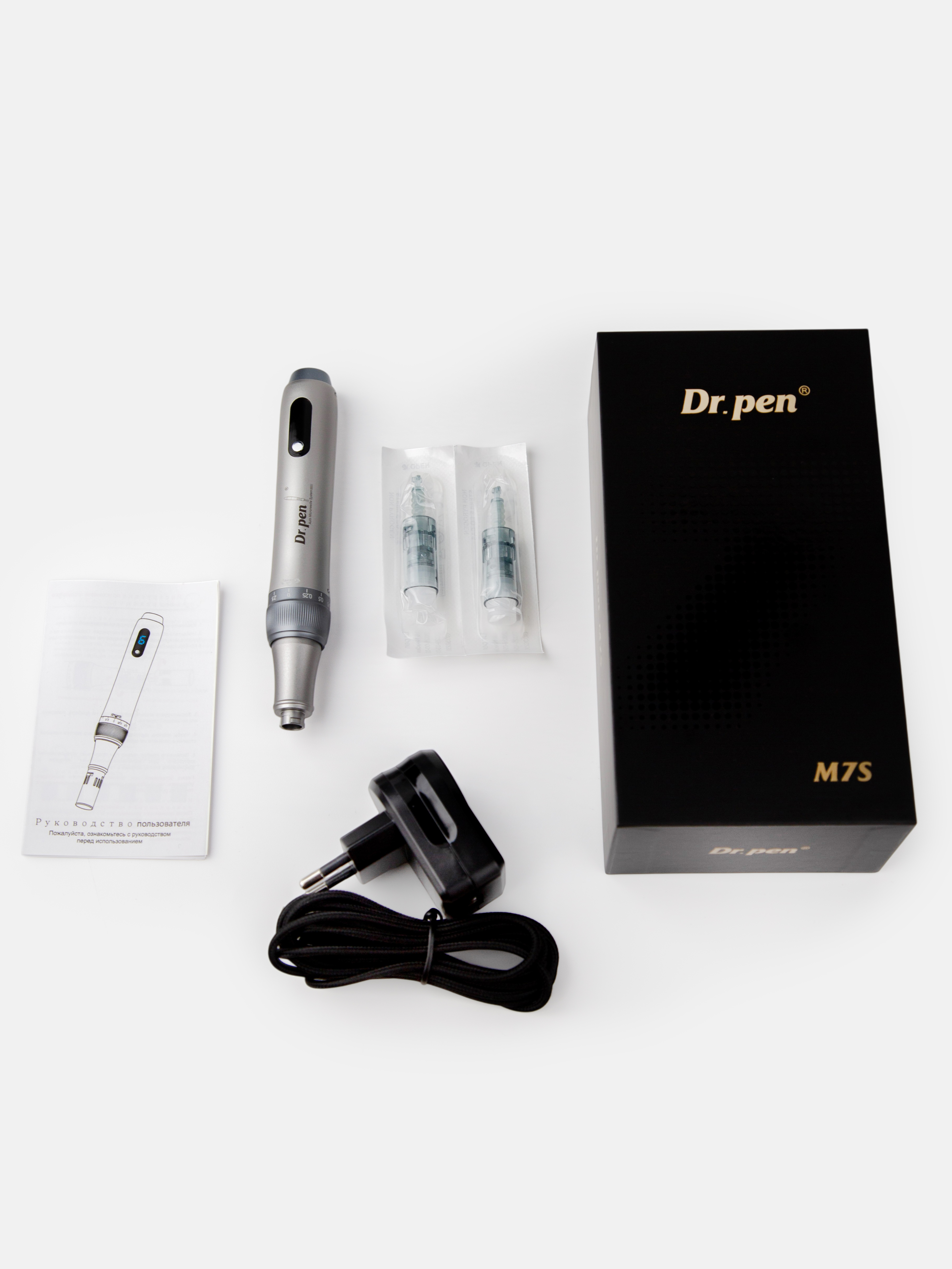 Dr.pen M7s Аппарат для фракционного микроштампинг / электрический массажер для лица / дермапен купить в интернет-магазине Skin-Mag
