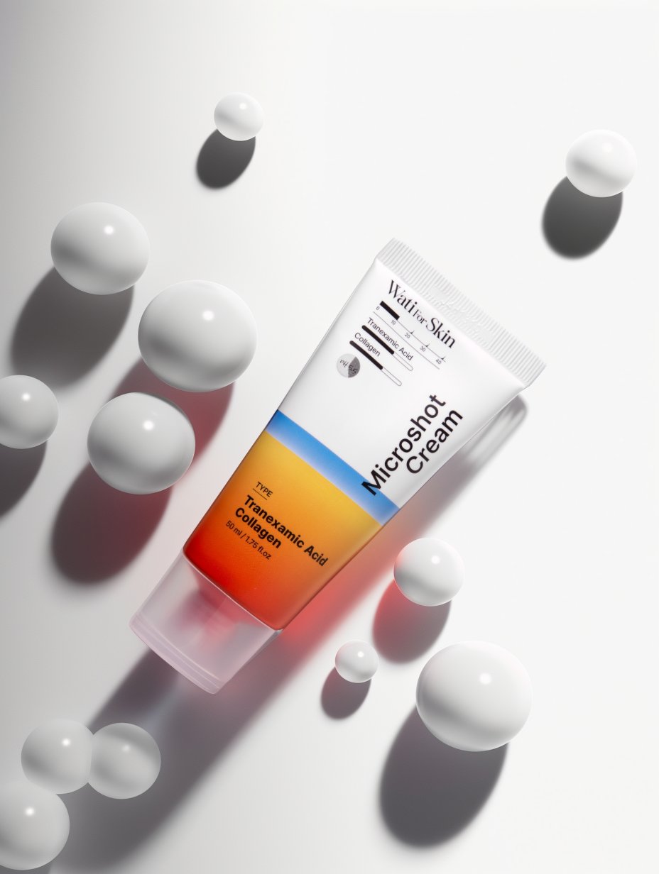 Wati For Skin Tranexamic Acid Collagen Microshot Cream Крем для лица с микроиглами транексамовая кис купить в интернет-магазине Skinmag