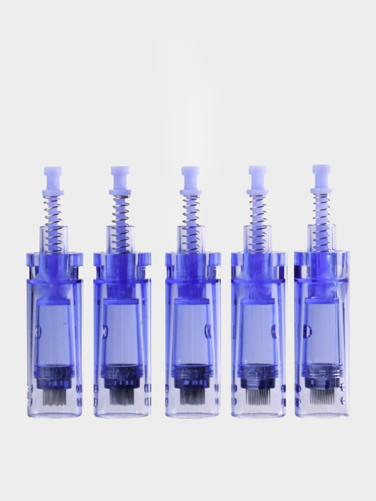 Dr.pen Картридж для дермапен / на 36 игл / dr pen насадка для аппарата фракционной мезотерапии А1 / M5 / М7 / E30 / синий длинный, 5 шт. купить в интернет-магазине Skin-Mag