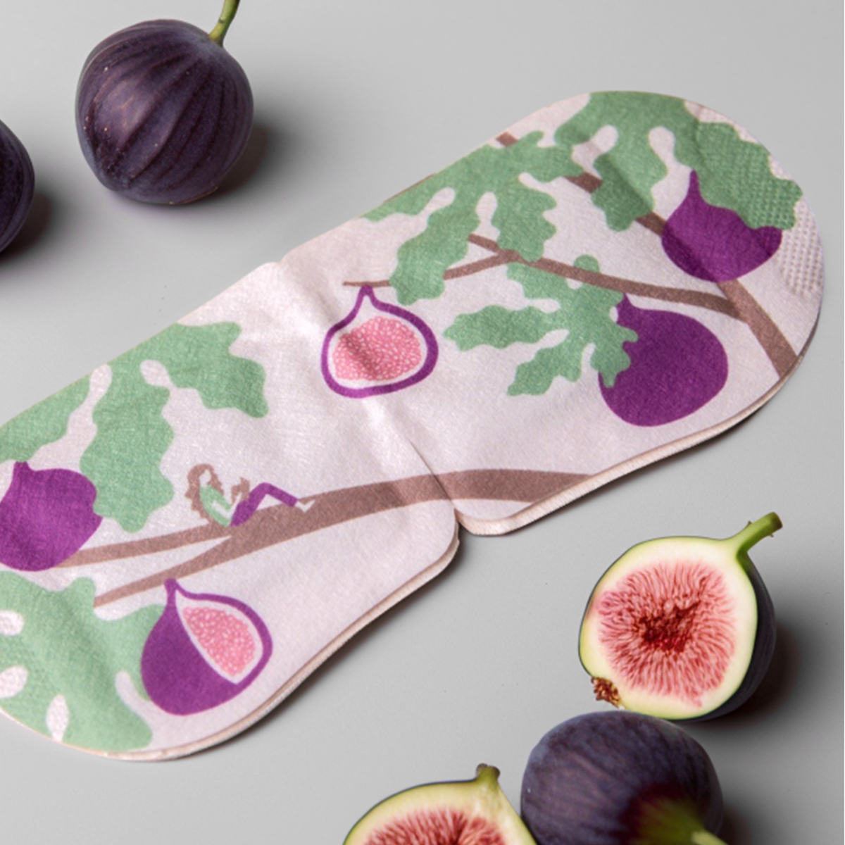 STEAMBASE DAILY EYEMASK SWEET FIG, набор масок с эффектом ароматерапии 5шт купить в интернет-магазине Skin-Mag