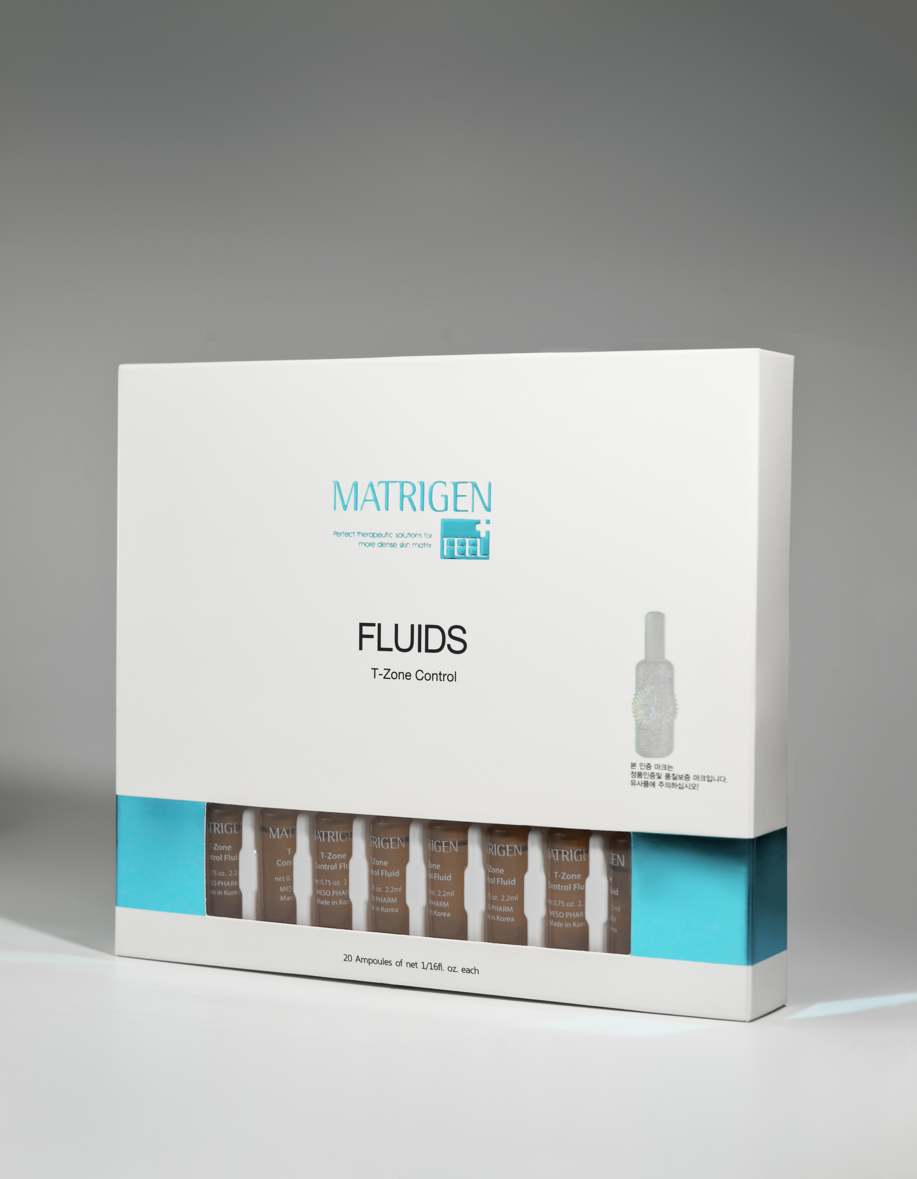 Matrigen T-Zone Control Fluids Сыворотка - флюид для ухода за Т-зоной лица, 2,2 мл х 20 шт купить в интернет-магазине Skin-Mag