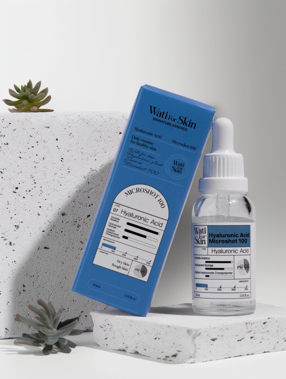 WATI FOR SKIN Hyaluronic Acid Essence Microshot 100 купить в интернет-магазине Skinmag