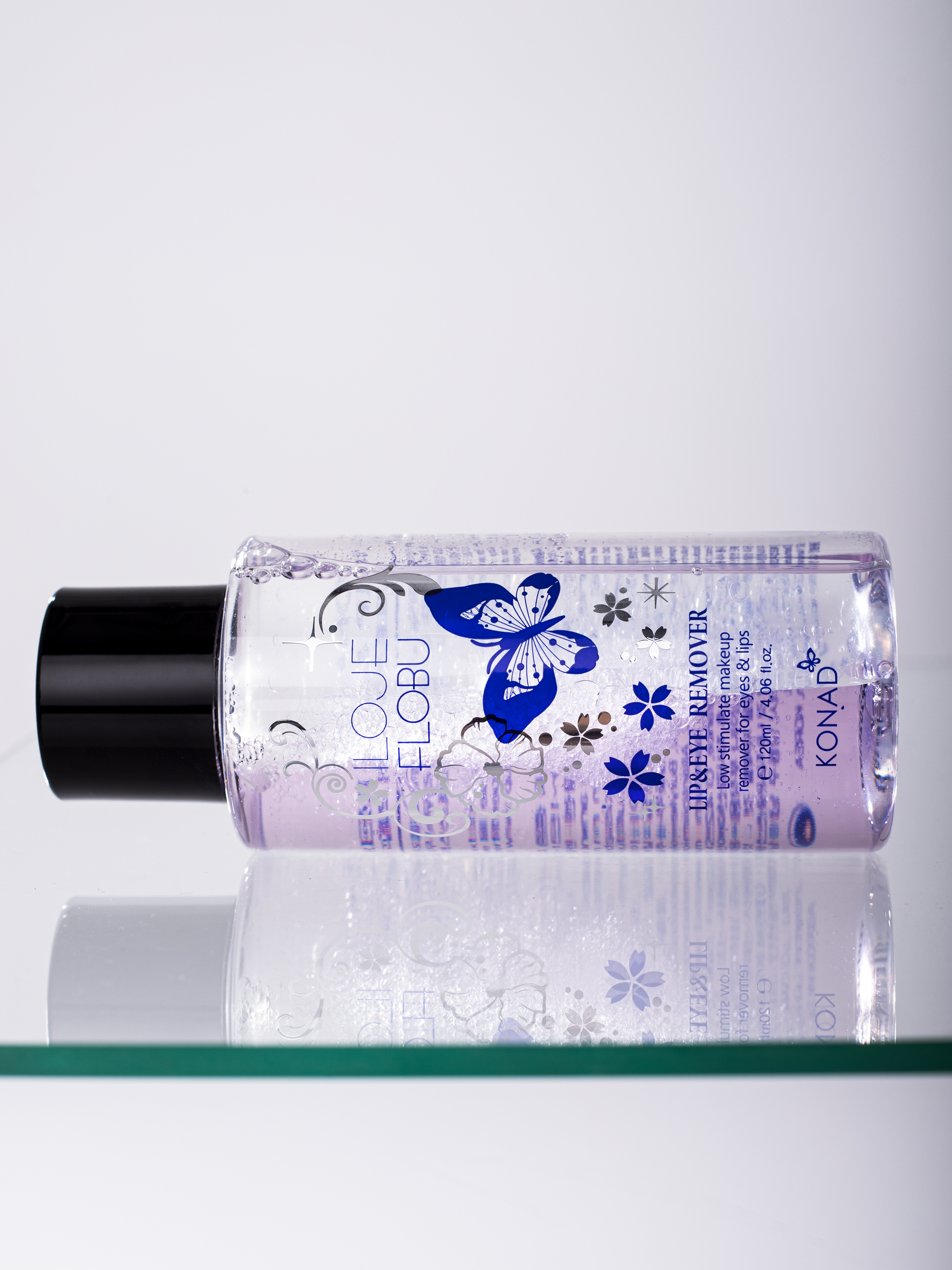Konad iloje Flobu Lip ＆ Eye Cleaner Средство для снятия макияжа двухфазное, 120 мл купить в интернет-магазине Skin-Mag
