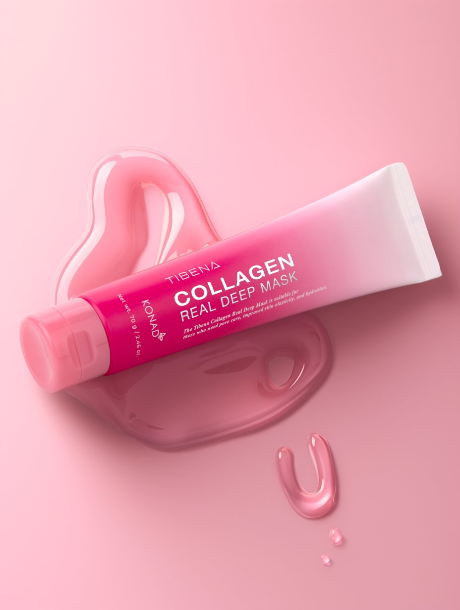Tibena Collagen Real Deep Mask Маска пленка для лица коллагеновая, 70 г купить в интернет-магазине Skin-Mag