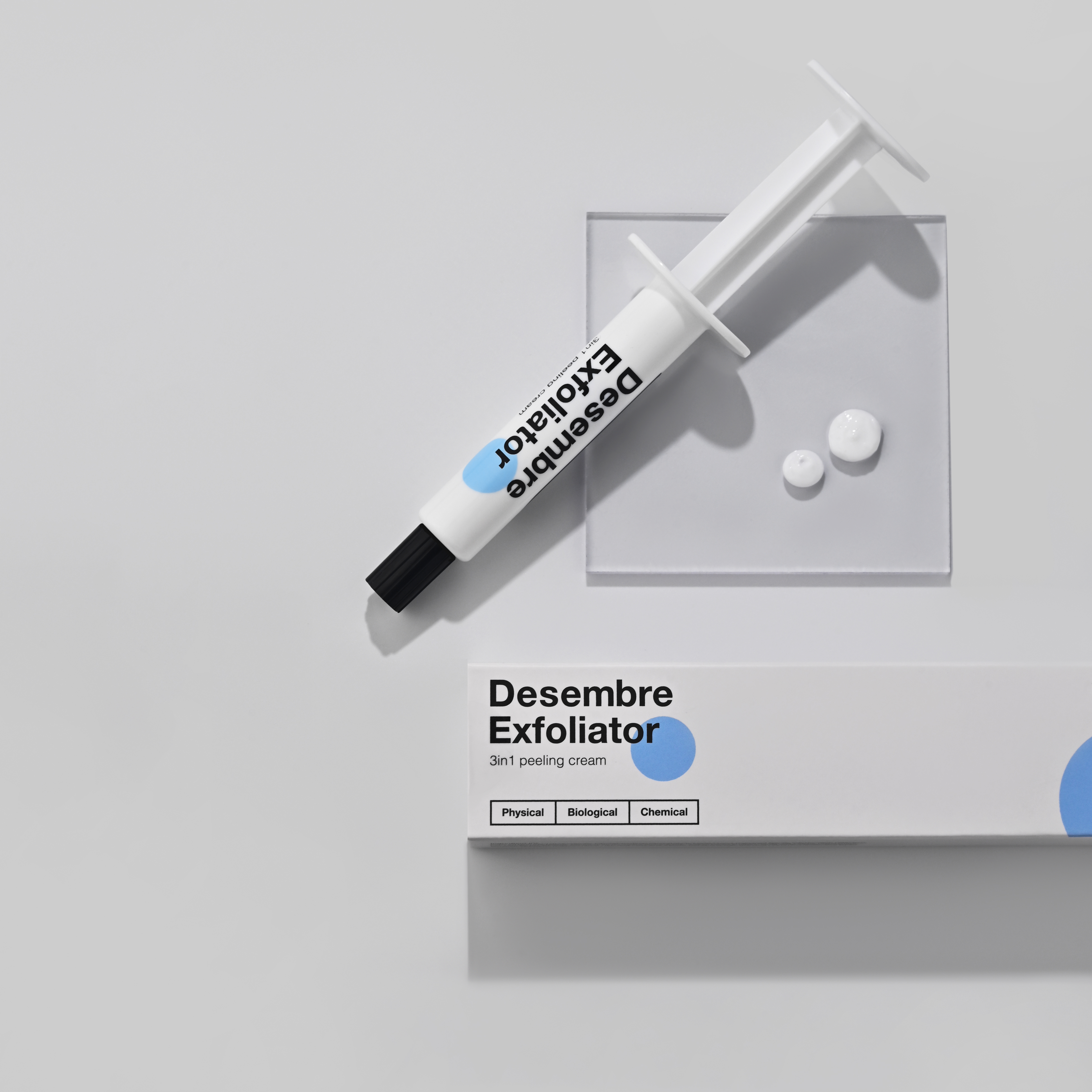Desembre 3in1 Peeling Cream Крем для лица пилинг 3 в 1 отшелушивающий обновляющий, 5 г х 1 шт купить в интернет-магазине Skin-Mag