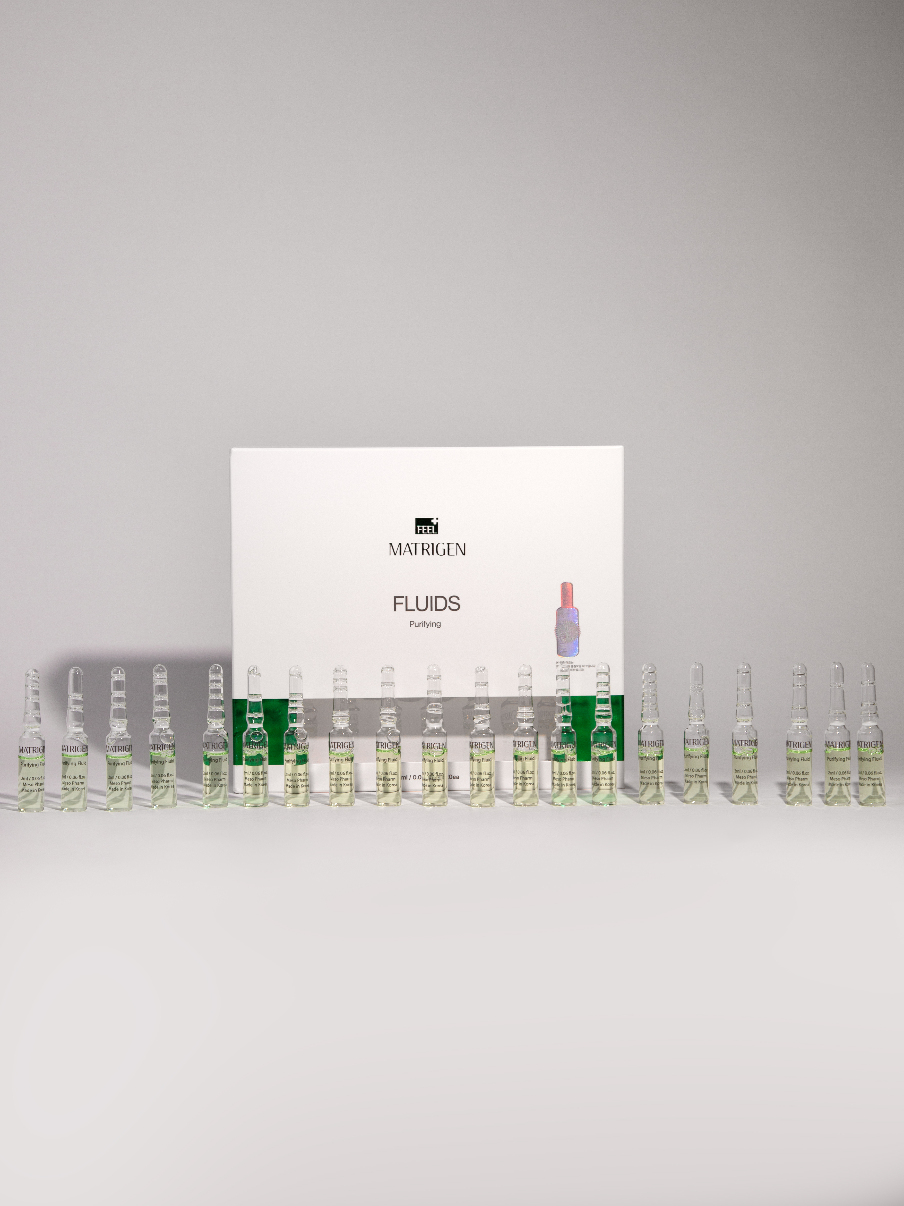 Matrigen Purifying Fluids Cыворотка - флюид для проблемной кожи от прыщей, 2 мл х 20 шт купить в интернет-магазине Skin-Mag