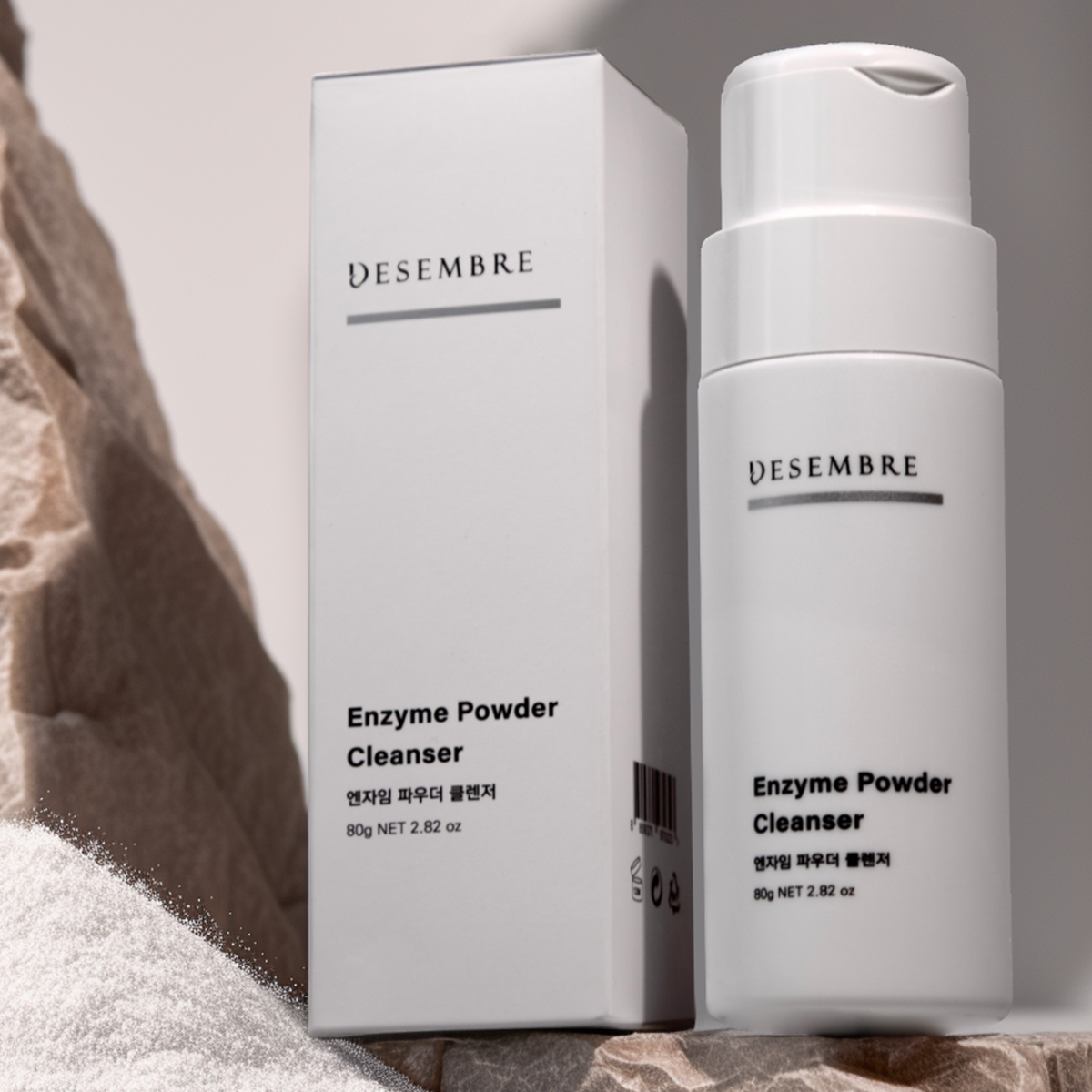 Desembre Enzyme Peel Powder Cleanser Энзимная пудра для нежного очищения кожи 80 г купить в интернет-магазине Skin-Mag