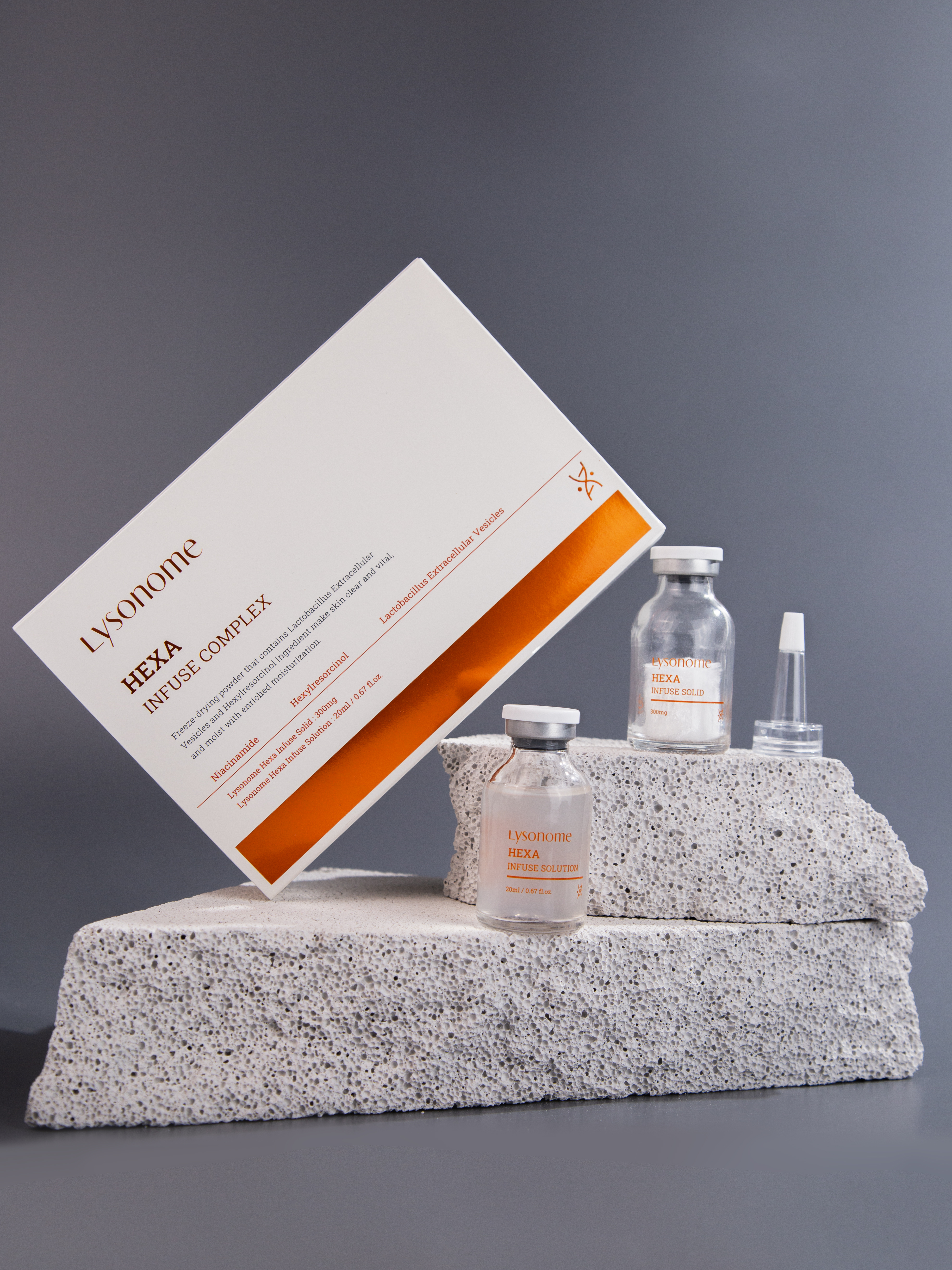 Lysonome Hexa Infuse Complex Сыворотка для лица антиоксидантная, 20 мл и 300 мг купить в интернет-магазине Skin-Mag