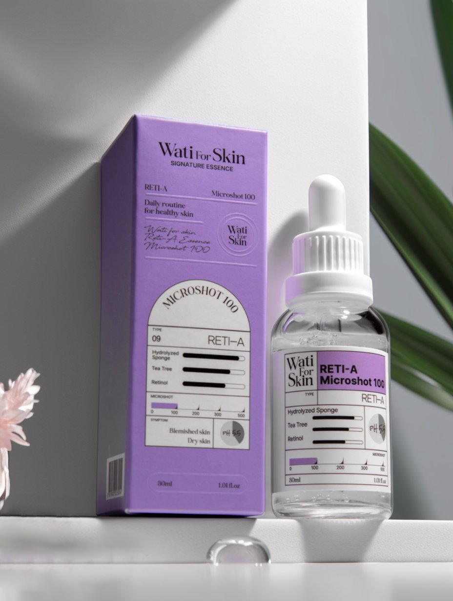 WATI FOR SKIN RETI-A Biome Essence Microshot 100 купить в интернет-магазине Skinmag