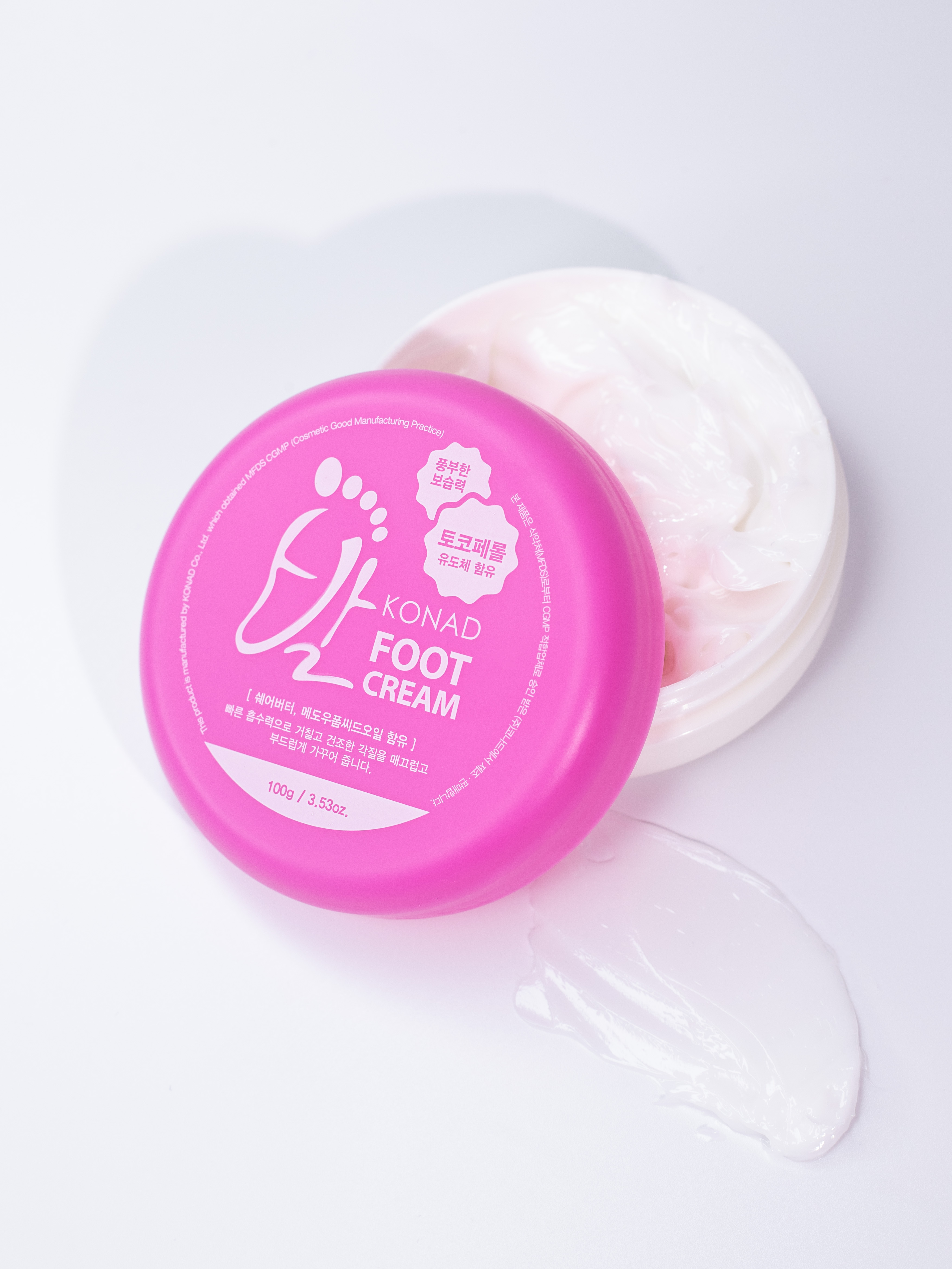 Konad Foot Cream Крем для ног и пяток против трещин и сухости, с муцином улитки 45 %, 100 г купить в интернет-магазине Skin-Mag