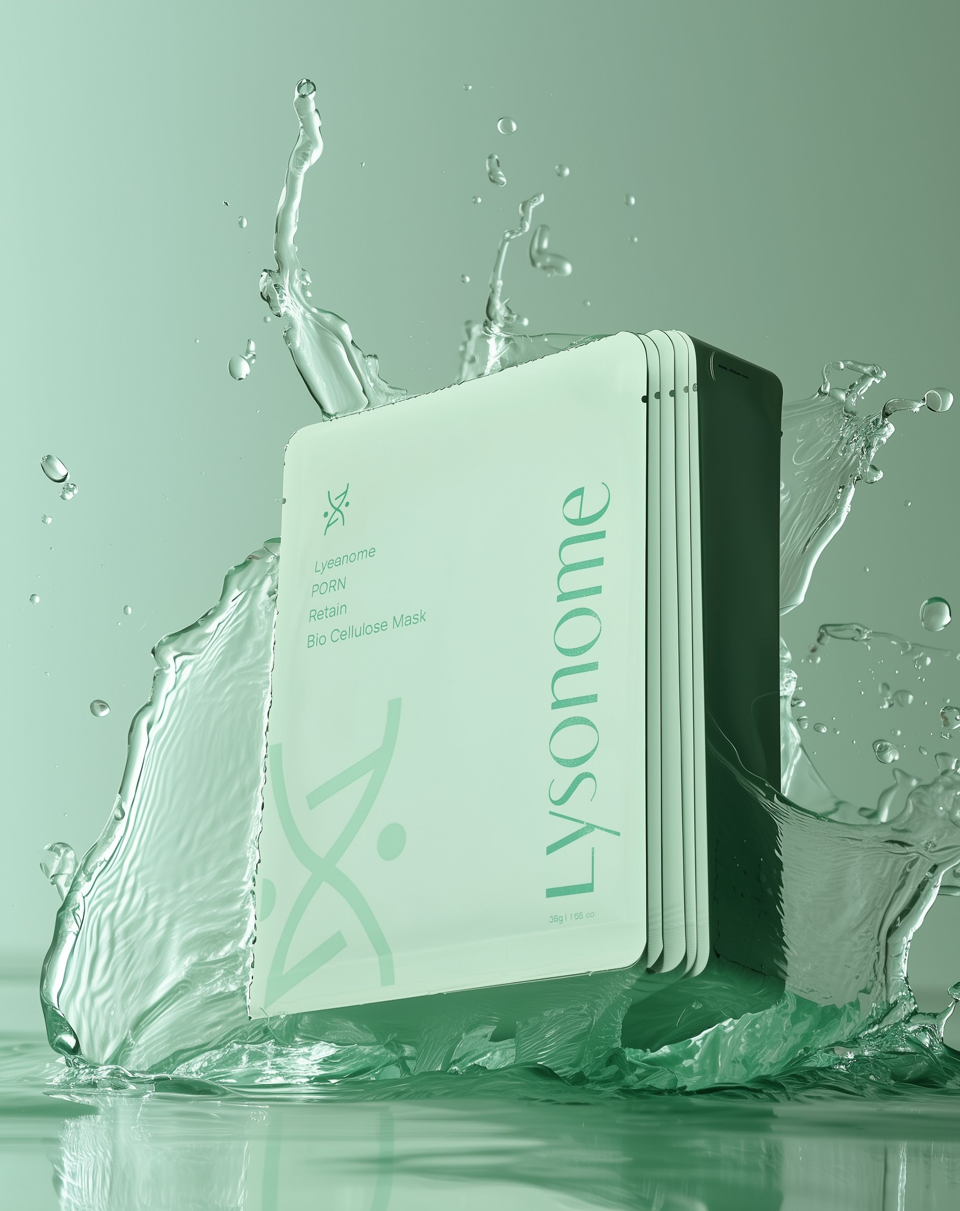 Lysonome PDRN Retain Bio-Cellulose Mask 30g * 5EA  купить в интернет-магазине Skinmag