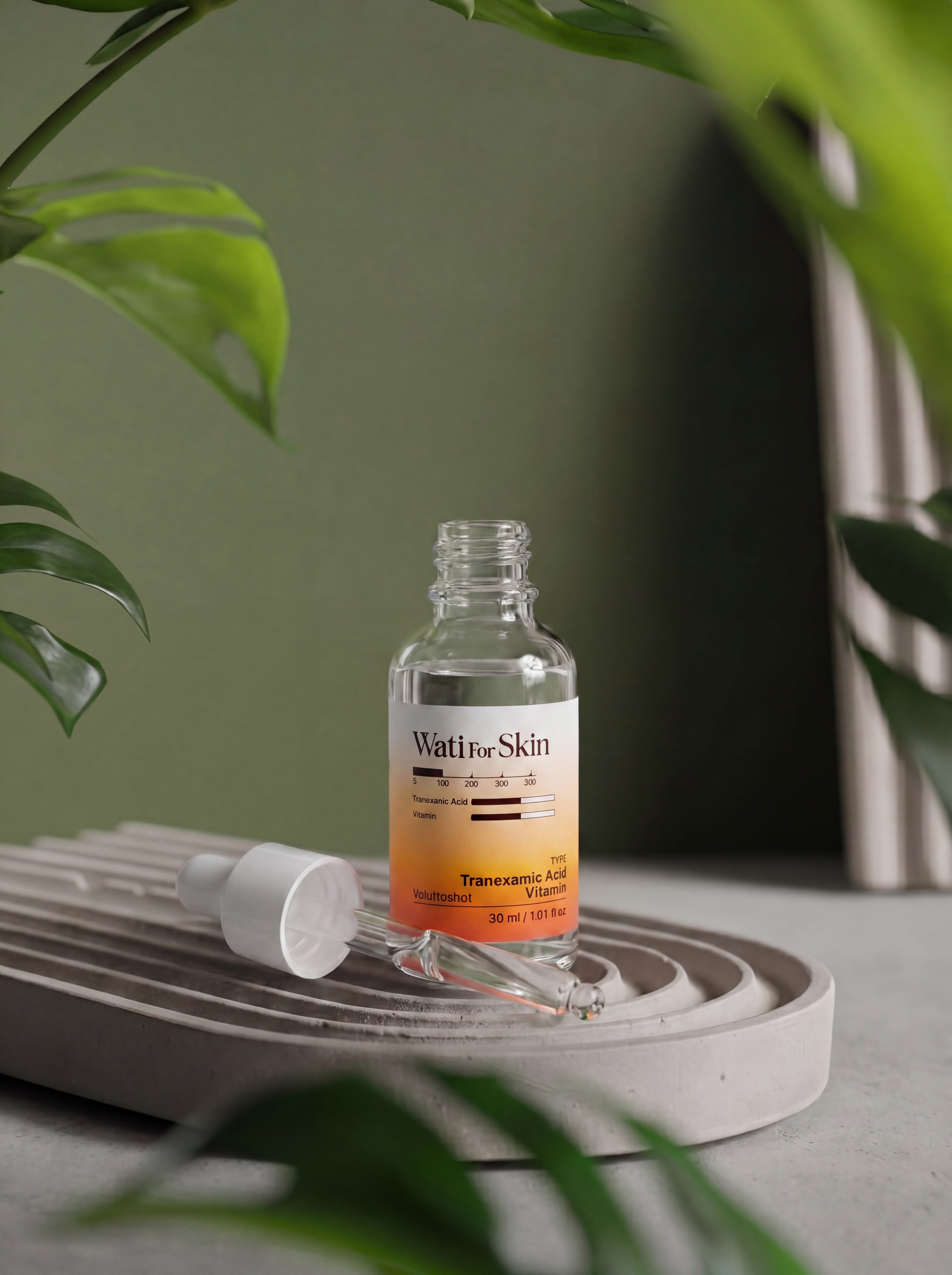Wati For Skin Tranexamic Acid Vitamin Volufroshot Ampoule Сыворотка для лица с транексамовой кислотой и витамином С, 30 мл купить в интернет-магазине Skin-Mag