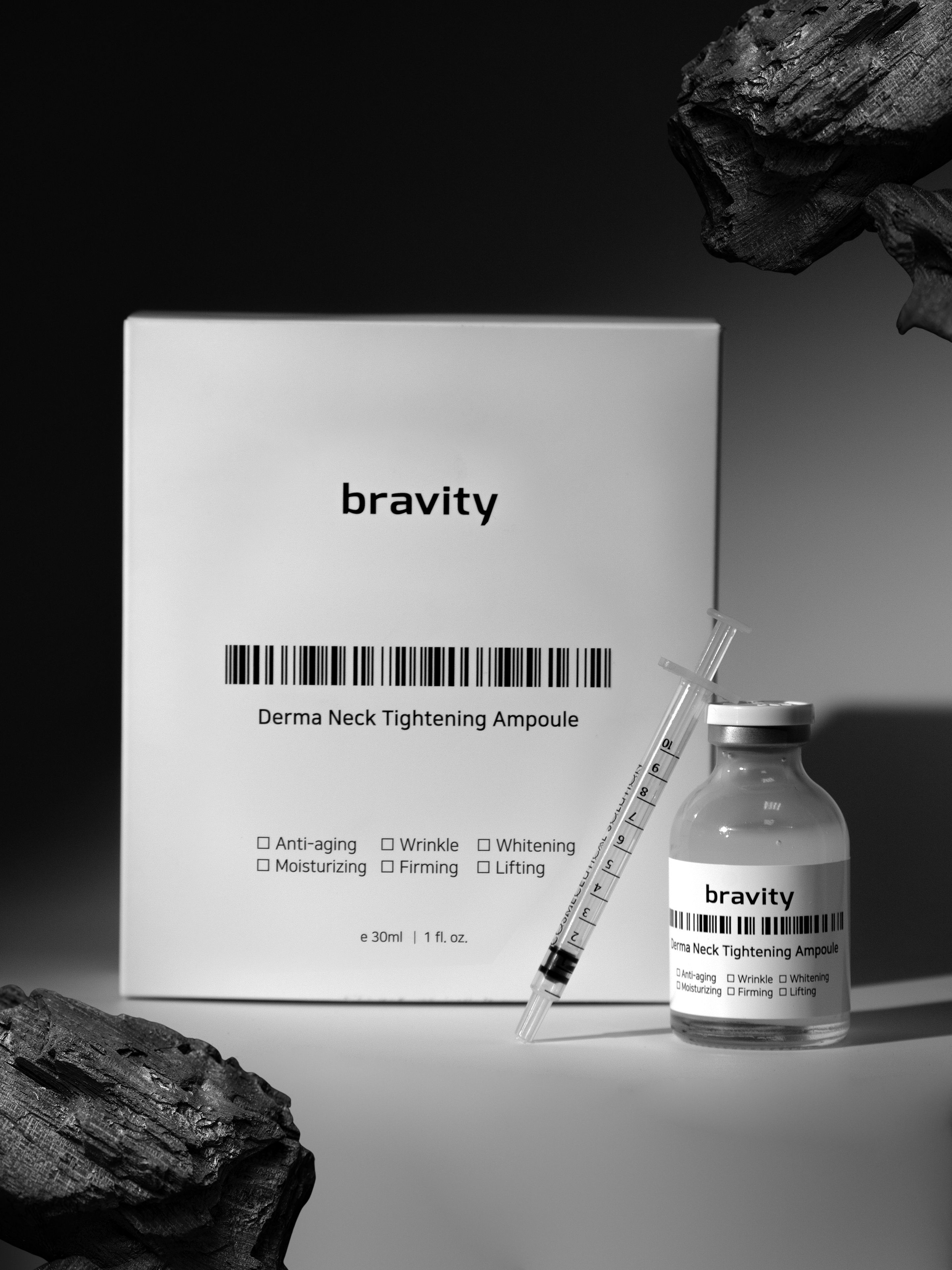 Bravity Derma Tightening Neck Ampoule Сыворотка для шеи и декольте, 30 мл купить в интернет-магазине Skin-Mag