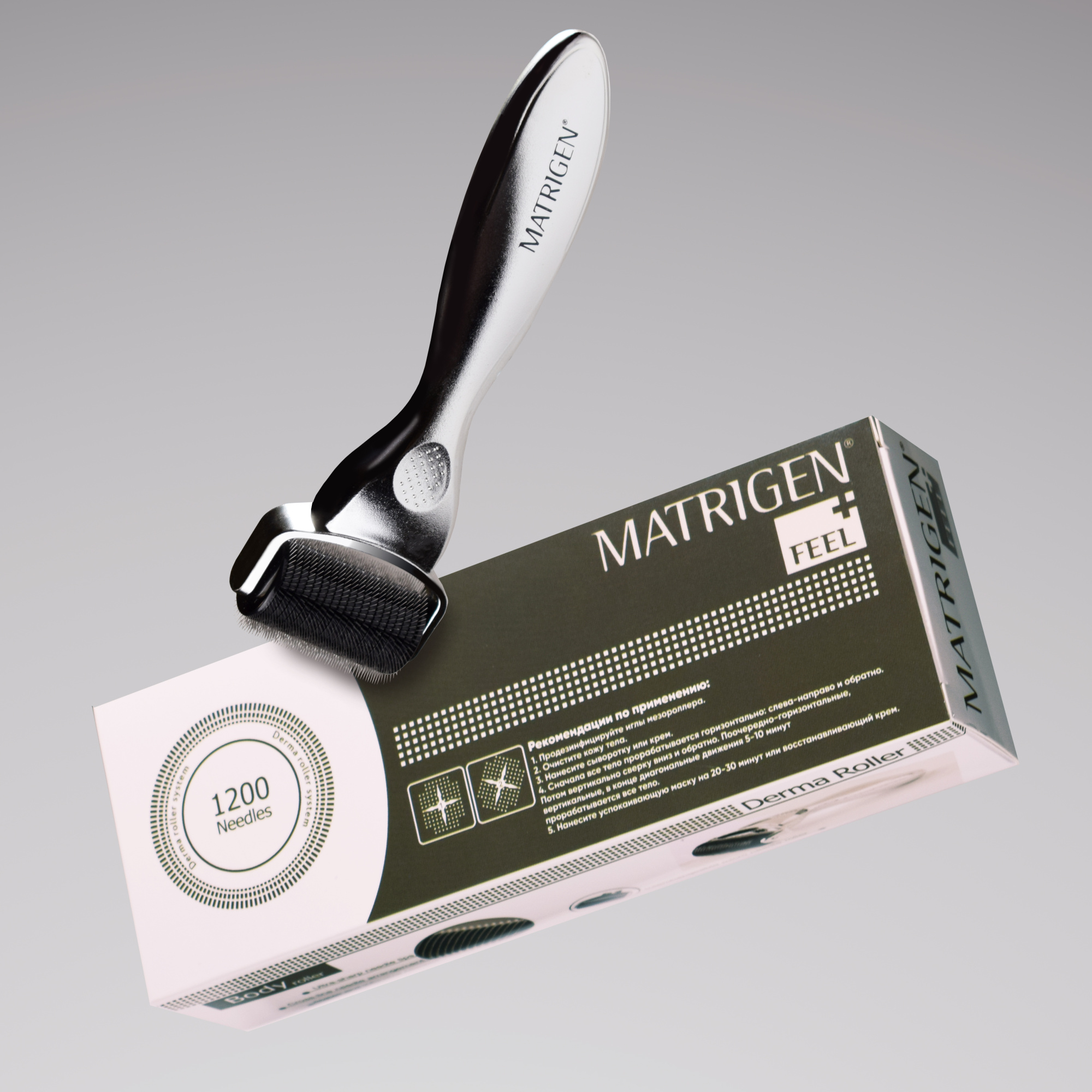 Matrigen Мезороллер для тела 1200 игл длиной 3,0 мм купить в интернет-магазине Skin-Mag