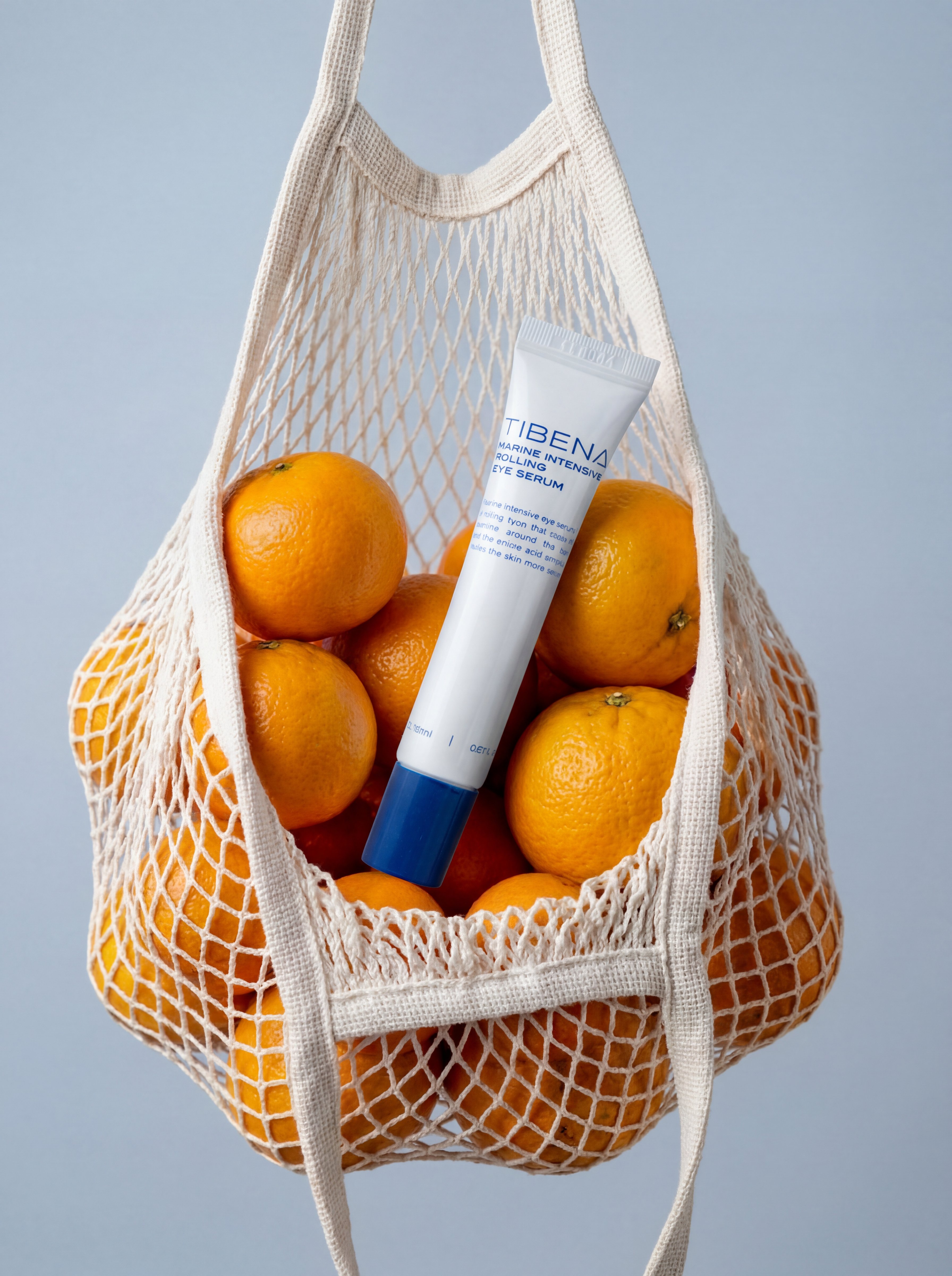 Tibena Marine Intensive Rolling Eye Serum Сыворотка для кожи вокруг глаз с морской водой, ниацинамидом и массажным роликом, 20 мл купить в интернет-магазине Skinmag