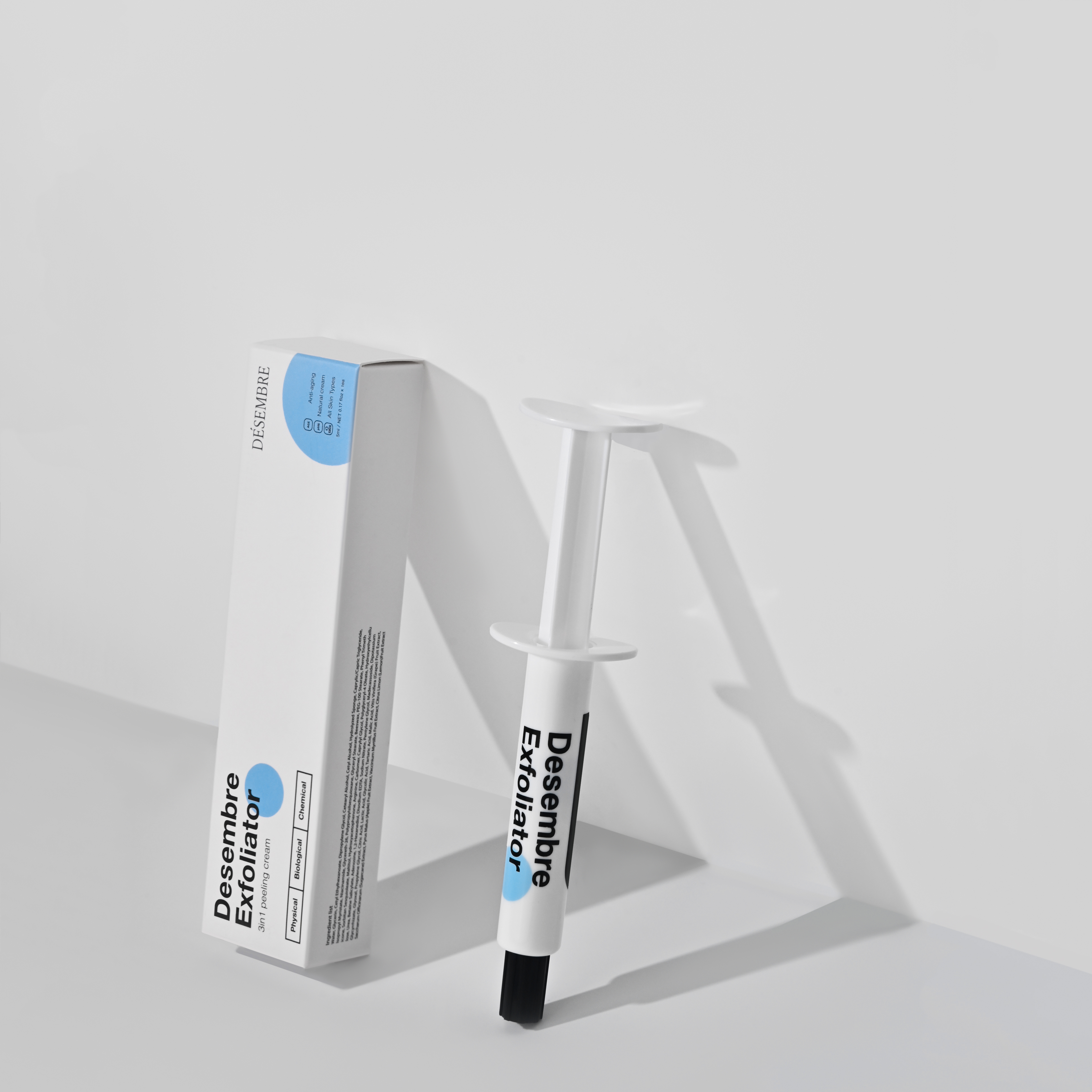 Desembre 3in1 Peeling Cream Крем для лица пилинг 3 в 1 отшелушивающий обновляющий, 5 г х 1 шт купить в интернет-магазине Skin-Mag