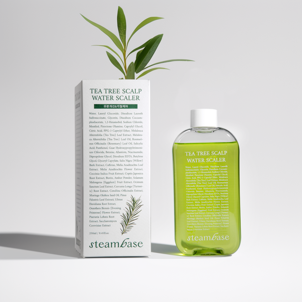 STEAMBASE TEA TREE SCALP WATER SCALER 250ml Пилинг для кожи головы с экстрактом чайного дерева, 250 мл купить в интернет-магазине Skin-Mag