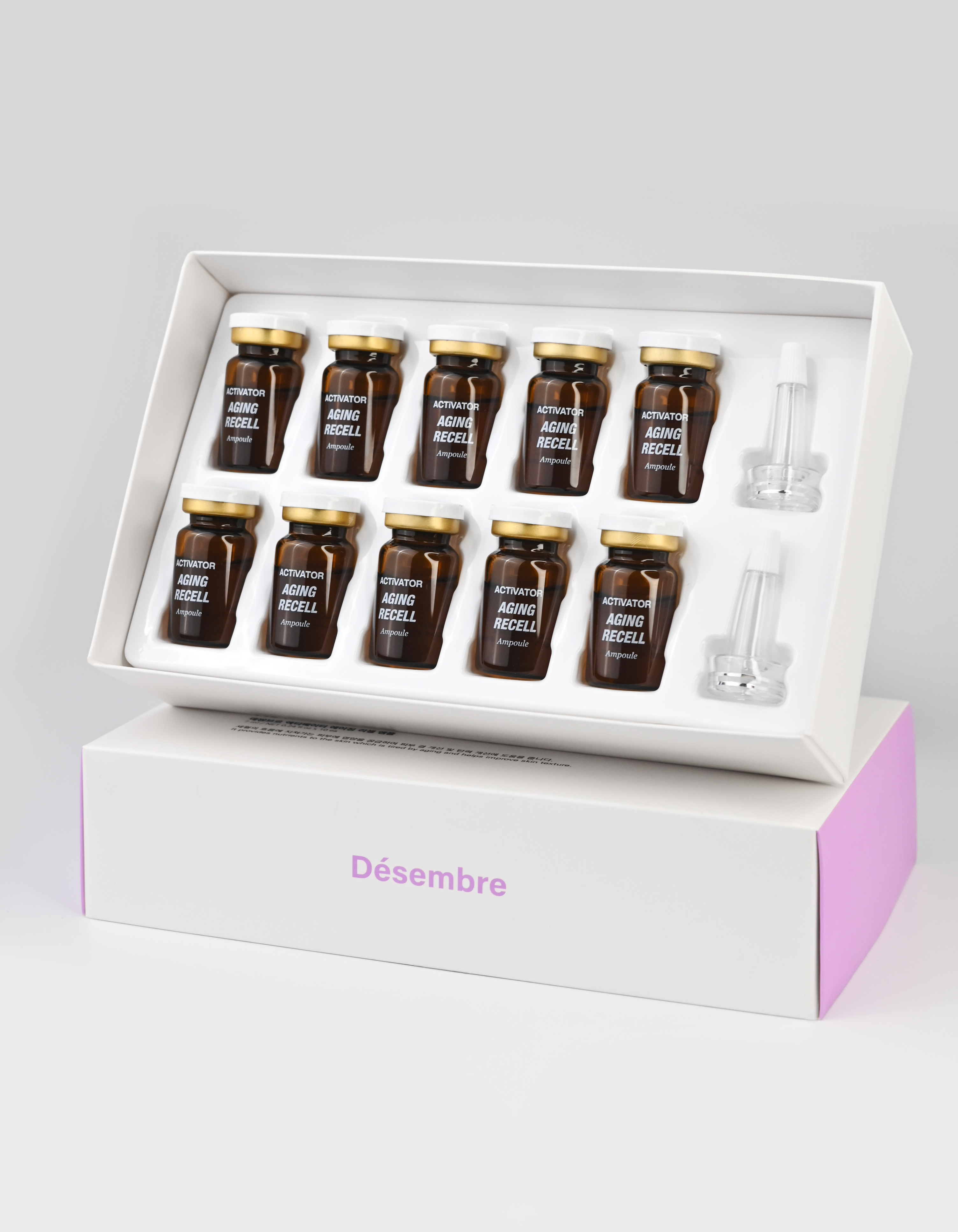 Desembre Aging Recell Ampoule Сыворотка для лица омолаживающая, 7 мл x 10 шт купить в интернет-магазине Skin-Mag