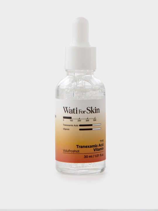 Wati For Skin Tranexamic Acid Vitamin Volufroshot Ampoule Сыворотка для лица с транексамовой кислотой и витамином С, 30 мл купить в интернет-магазине Skin-Mag
