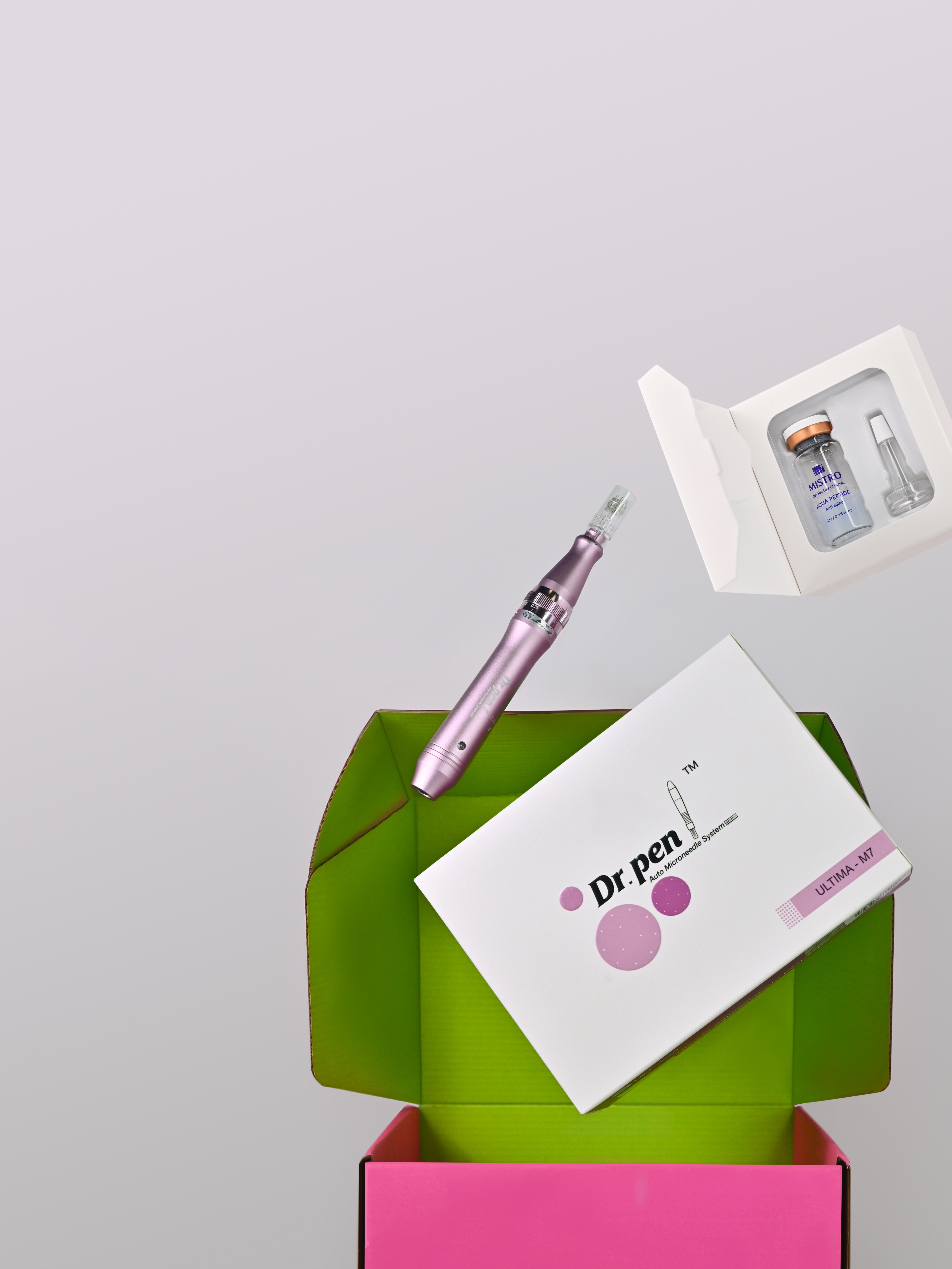 Dr.pen Стартовый набор Дермапен M7 + сыворотка Matrigen Mistro Aqua Peptide Ampoule 1*5ml купить в интернет-магазине Skin-Mag