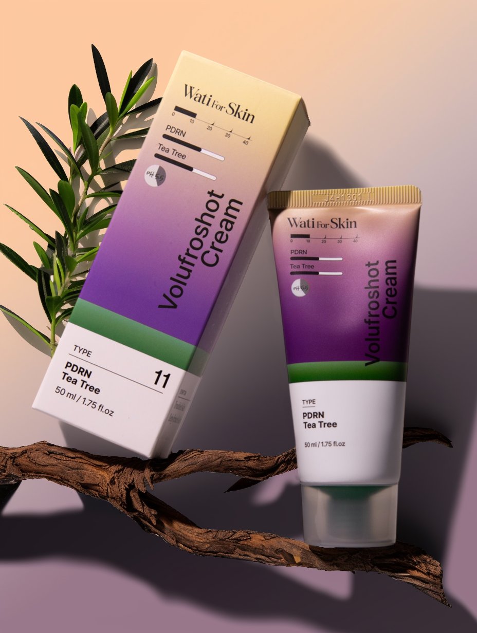 WATI FOR SKIN PDRN Tea Tree Volufroshot Cream купить в интернет-магазине Skinmag