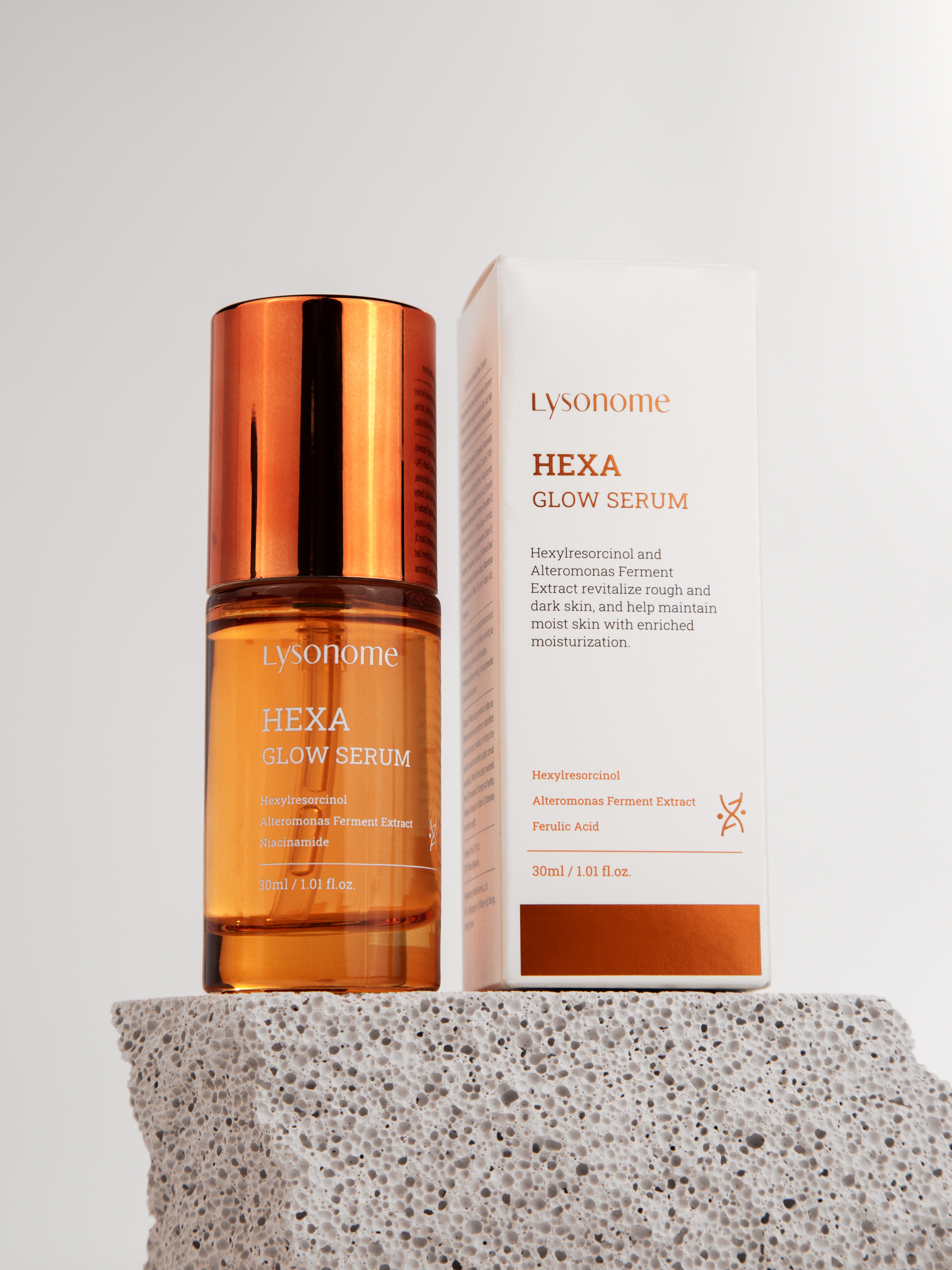 Lysonome Hexa Glow Serum Сыворотка для лица с гексилрезорцином, 30 мл купить в интернет-магазине Skin-Mag