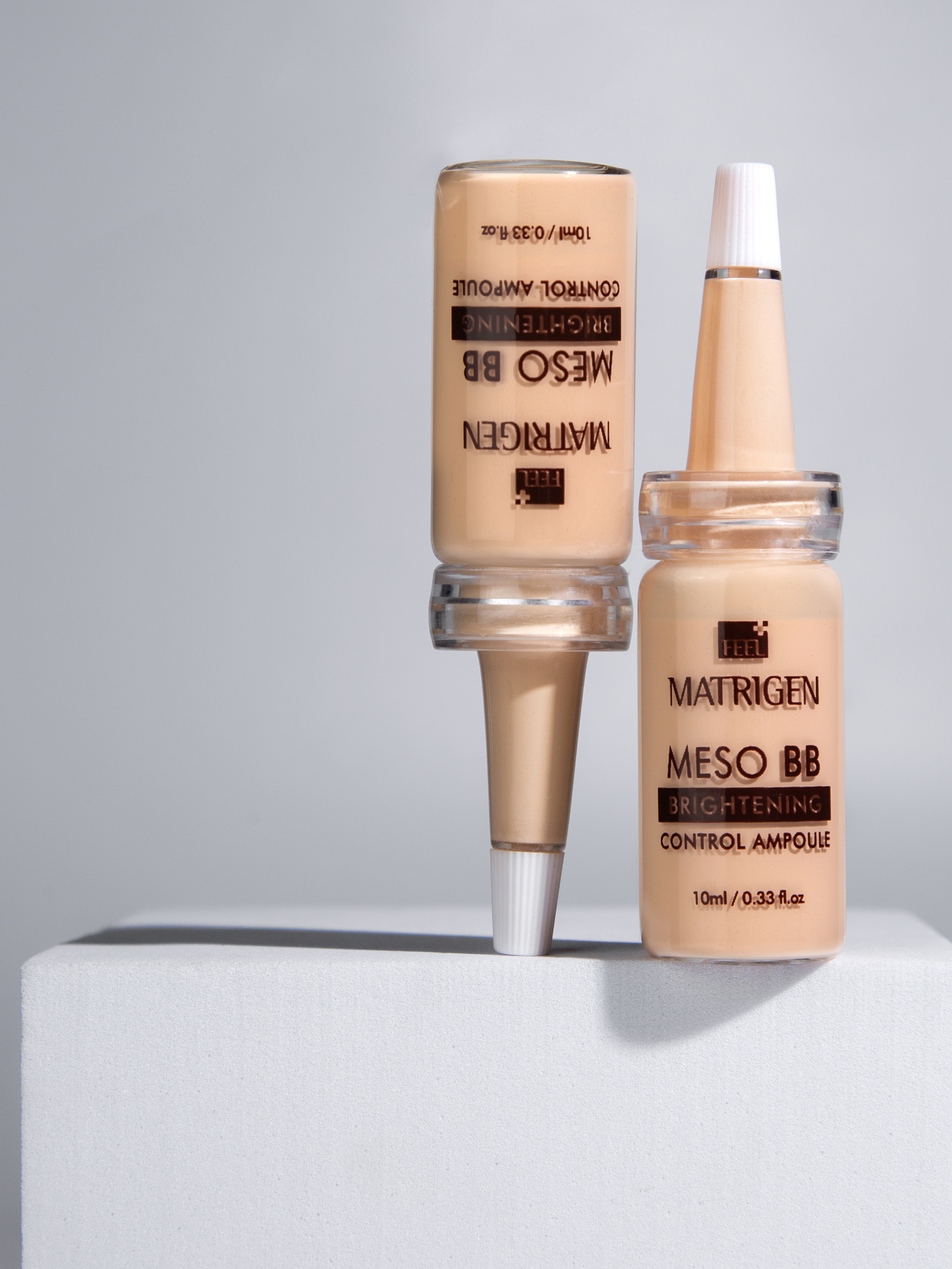 Matrigen Meso BB Brightening Control System Ampoule Сыворотка для лица BB Glow тонирующая, 10 мл х 2 шт купить в интернет-магазине Skin-Mag