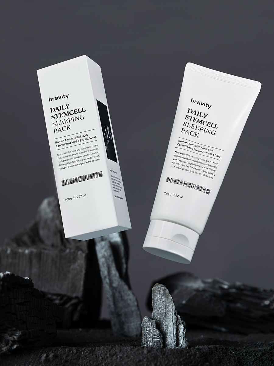 Bravity Daily StemCell Sleeping Pack Омолаживающая анти эйдж маска для лица против морщин, 100 г купить в интернет-магазине Skin-Mag