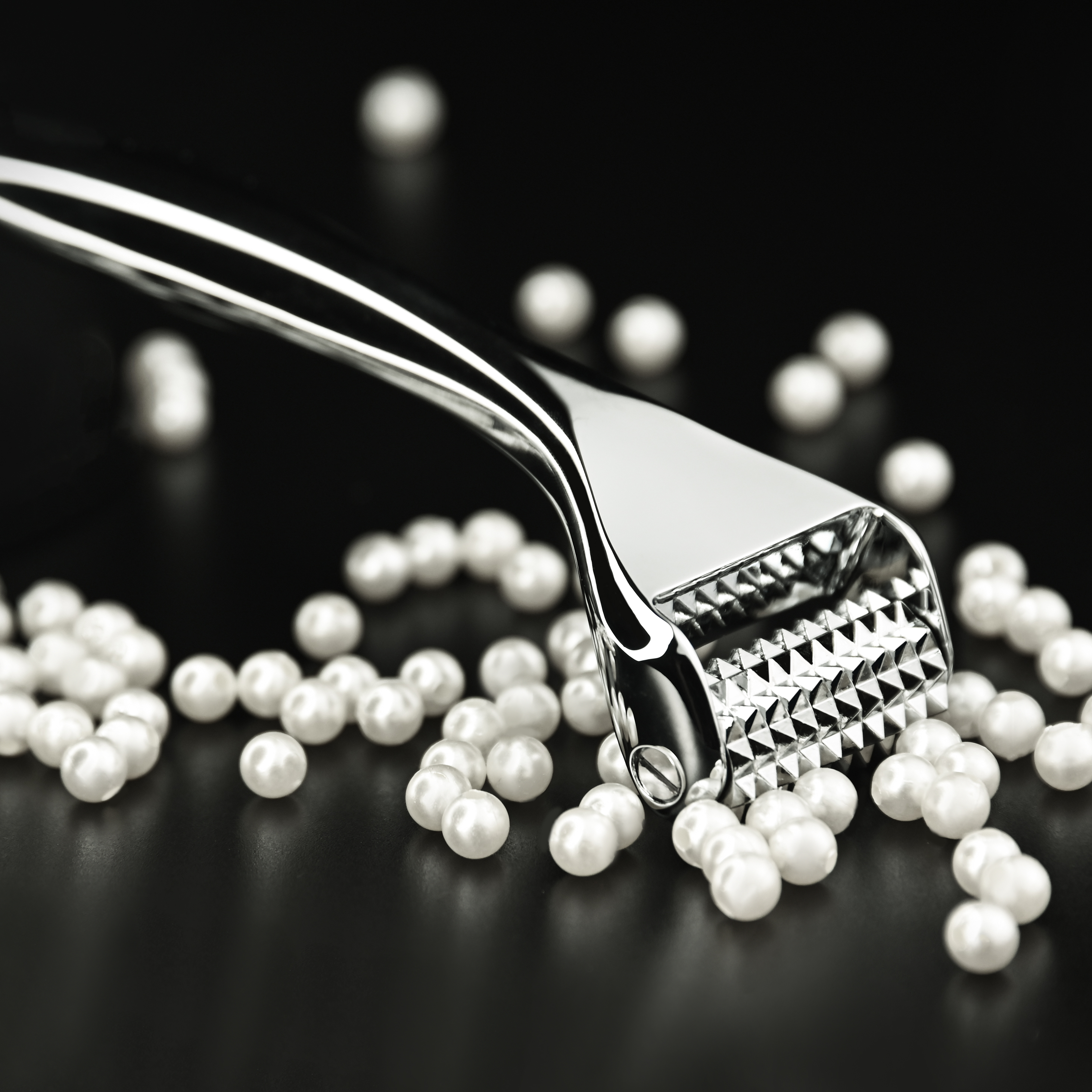 Mezonica Metal 3D Acupressure Skin beauty Roller Zinc Alloy Металлический 3D акупрессурный массажер ролик для массажа шиацу, ручной домашний купить в интернет-магазине Skin-Mag